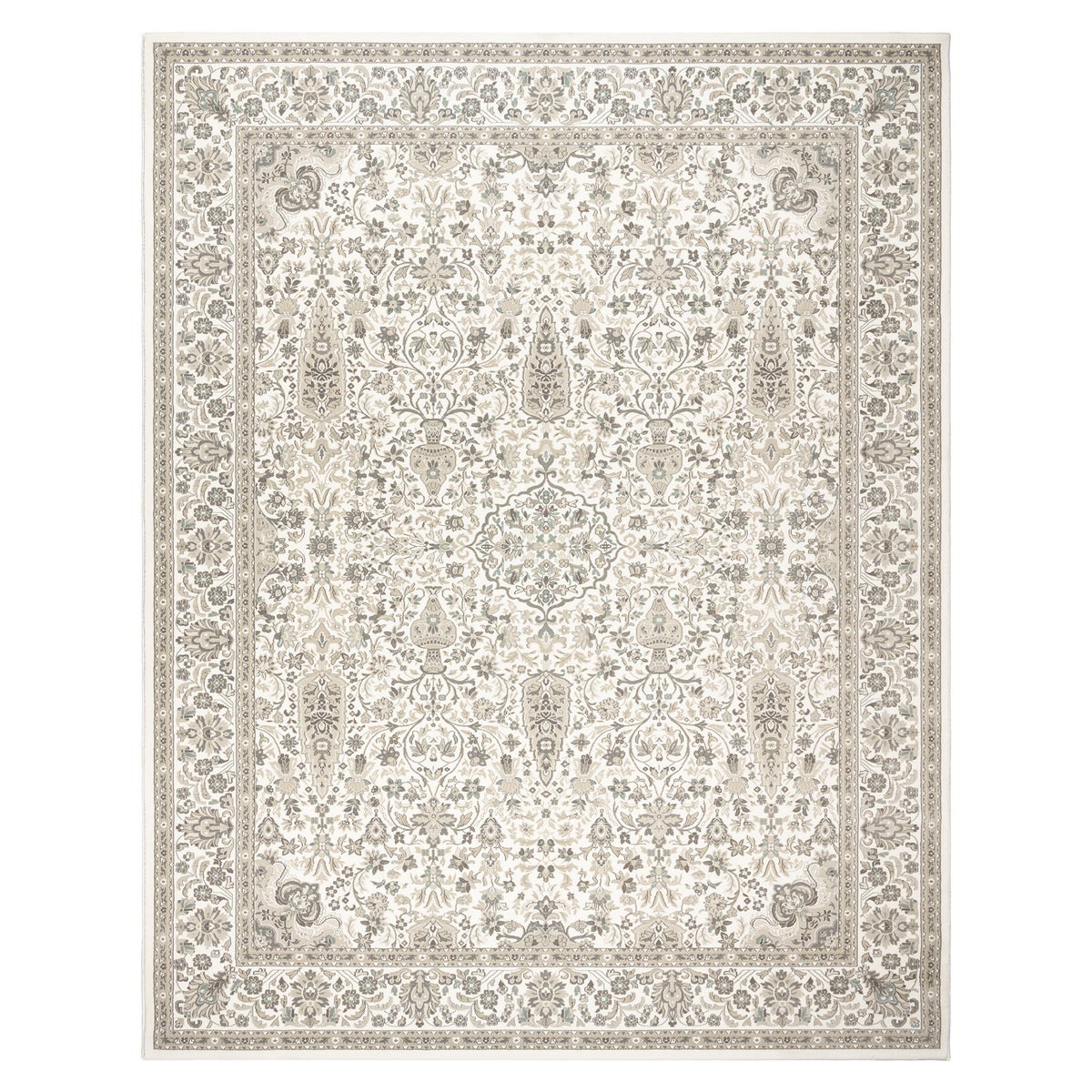 Thomasville Timeless Classic Rug Collection, Varick Ivory, 6 ft. 6 in. x 9 ft. 6 in.