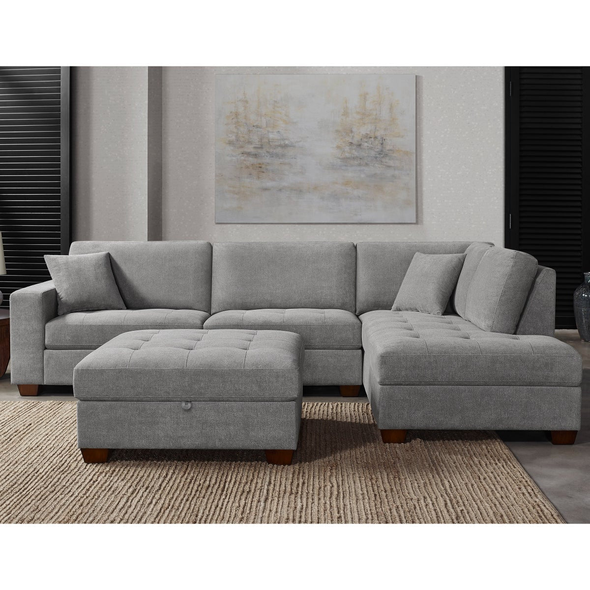 Thomasville Miles Fabric Sectional