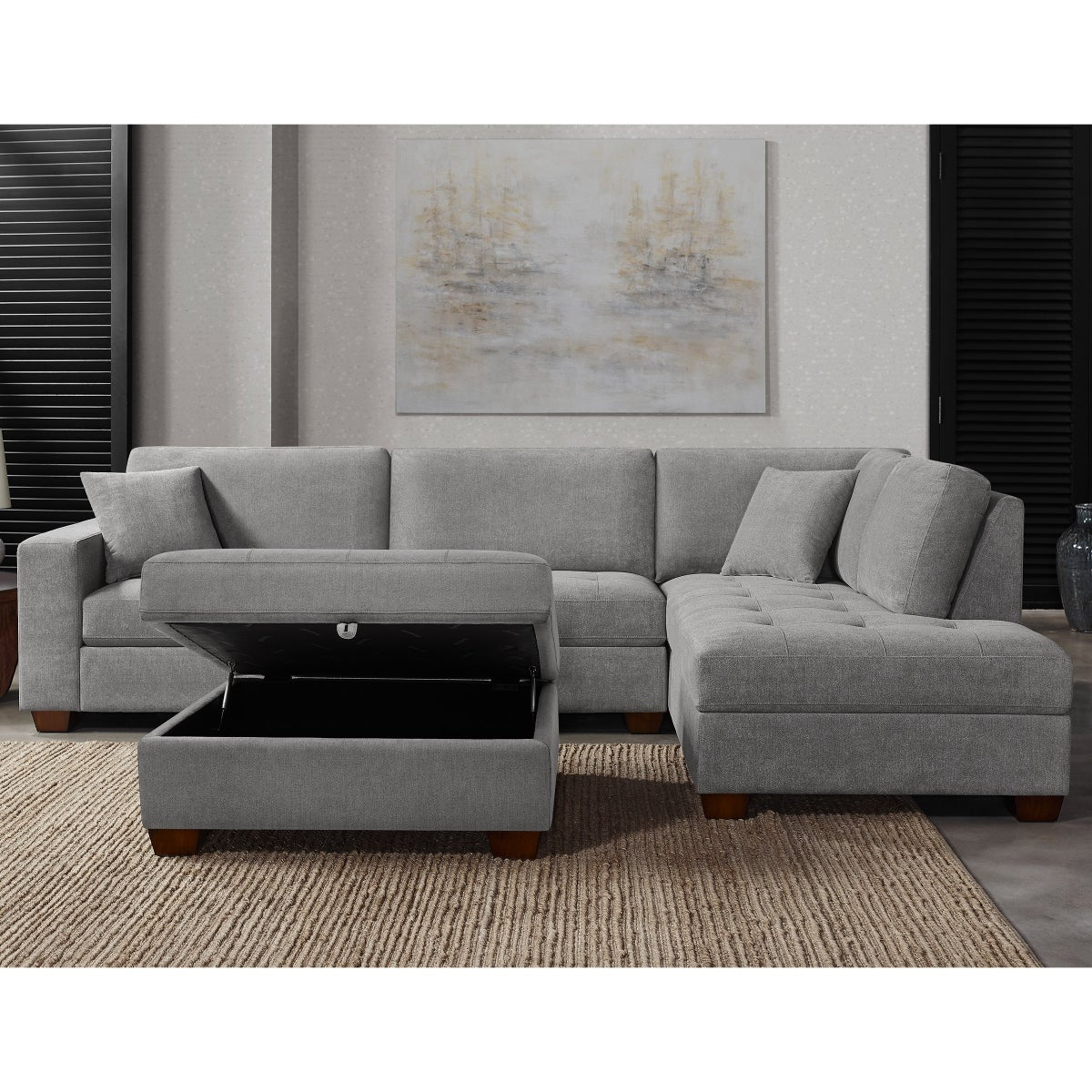 Thomasville Miles Fabric Sectional