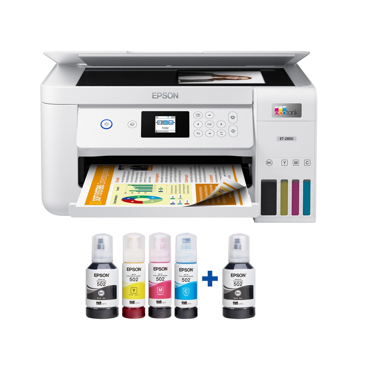 Epson EcoTank ET-2850 All-in-One Inkjet Printer