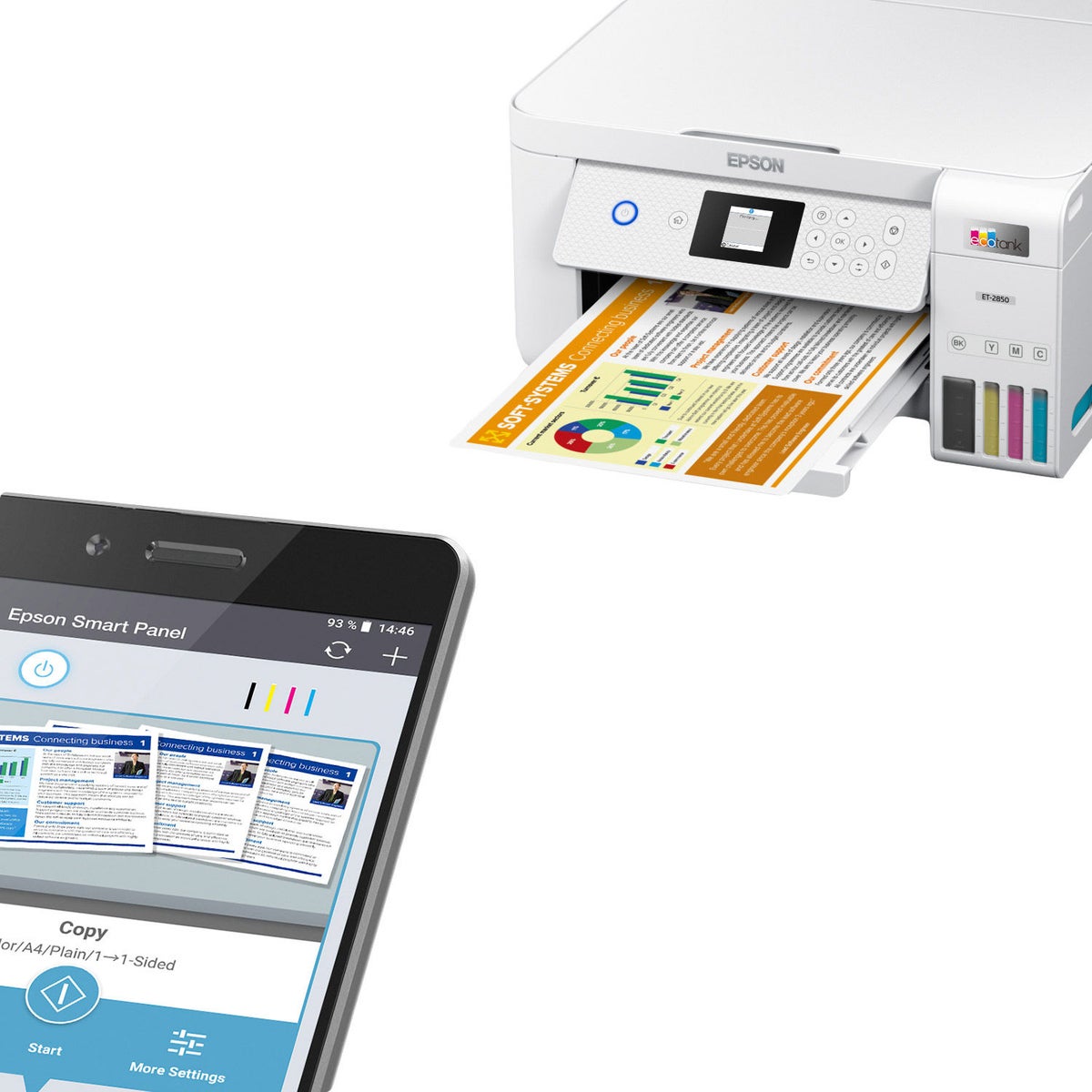 Epson EcoTank ET-2850 All-in-One Inkjet Printer