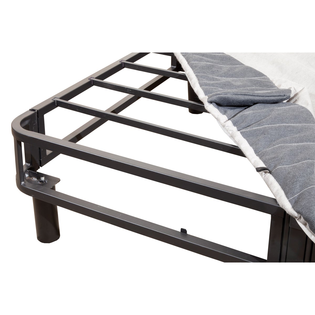 EnForce 7" Full Size Metal Foundation with Headboard Bracket and Legs