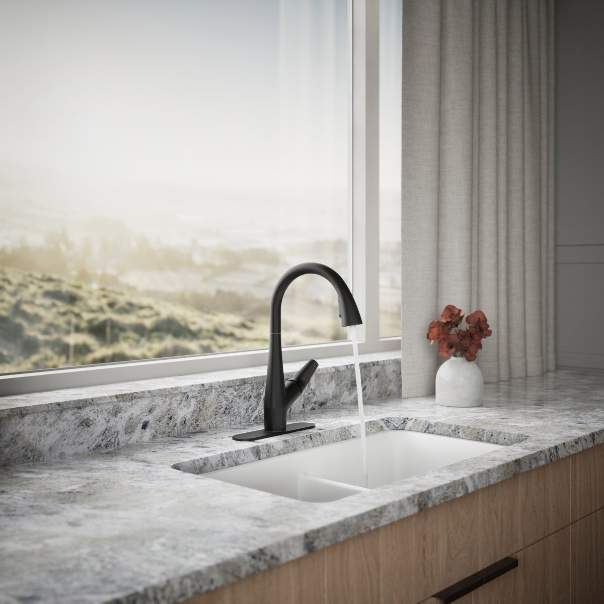 NEW - Kohler Lir Pull-down Kitchen Faucet, Touchless