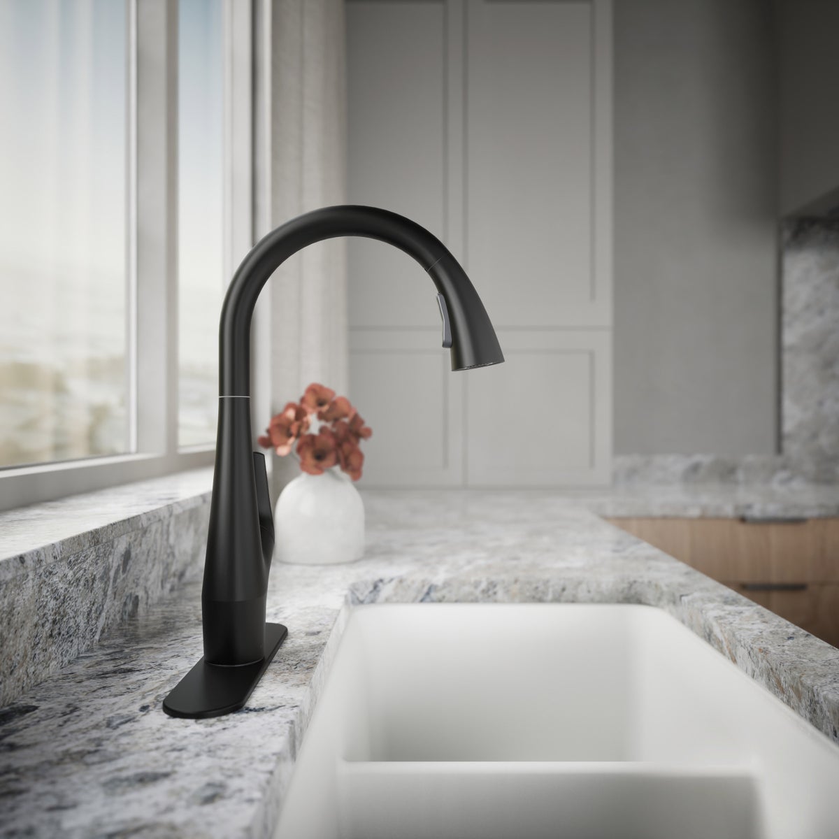 NEW - Kohler Lir Pull-down Kitchen Faucet, Touchless