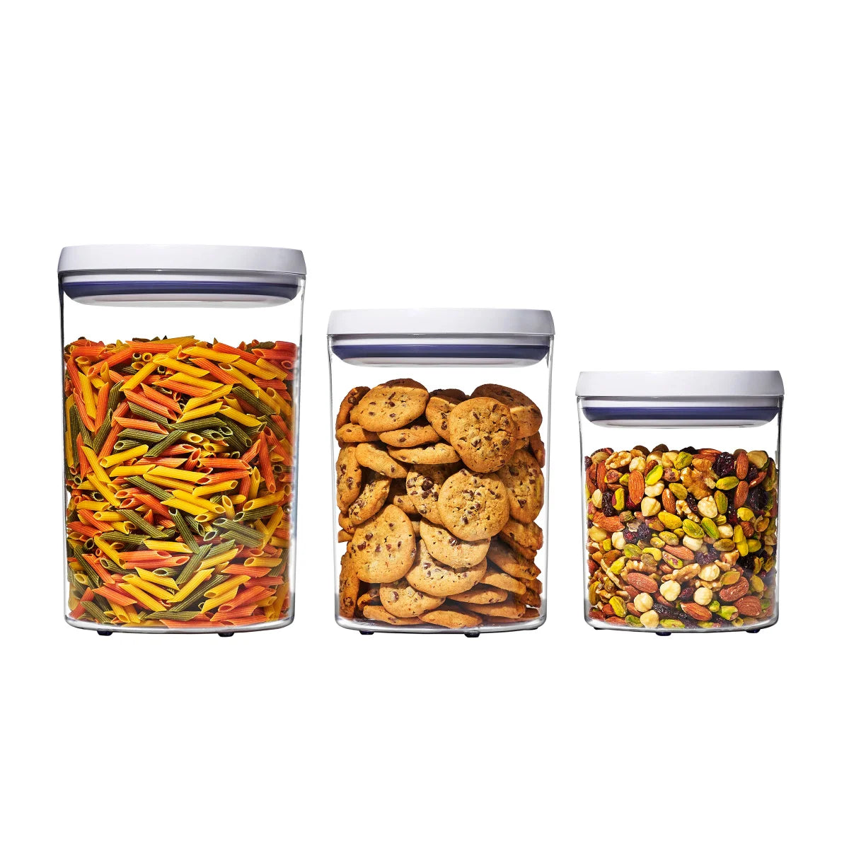 OXO SoftWorks POP Food Storage Containers, Set of 3 - Retail $26