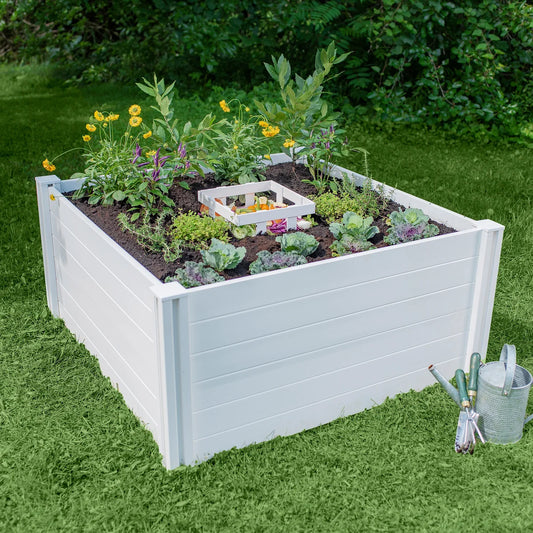 Vita Keyhole 4ft x 4ft Composting Garden Bed - Retail $139