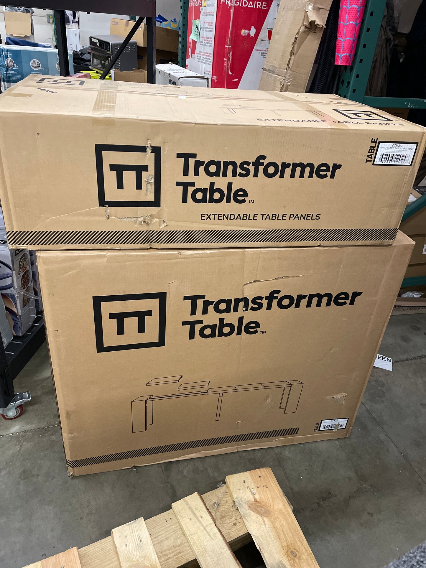NEW - Transformer Table Expandable Dining Set for 2 to 12, Solid Wood Extendable Kitchen Table, Space-Saving Furniture, Small to Large Adjustable Dining Set with Bench- Retail $1899