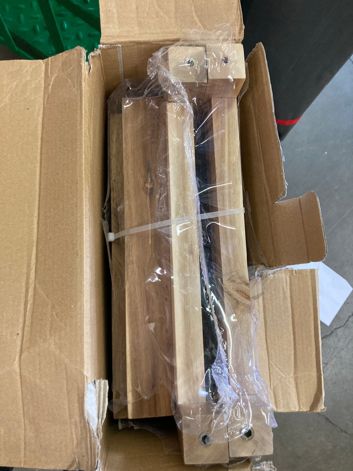 Costco - Mesa 3-Tier Acacia Storage Shelf - Retail $39 Default Title