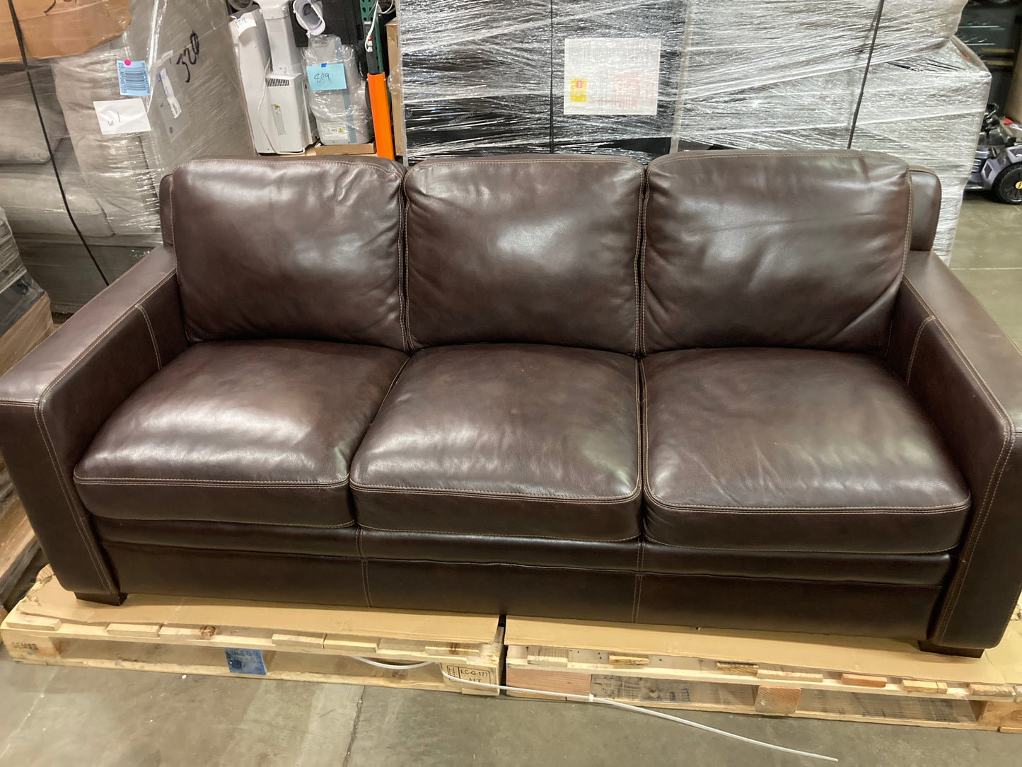 Costco - Chanton Leather Sofa - Retail $1499