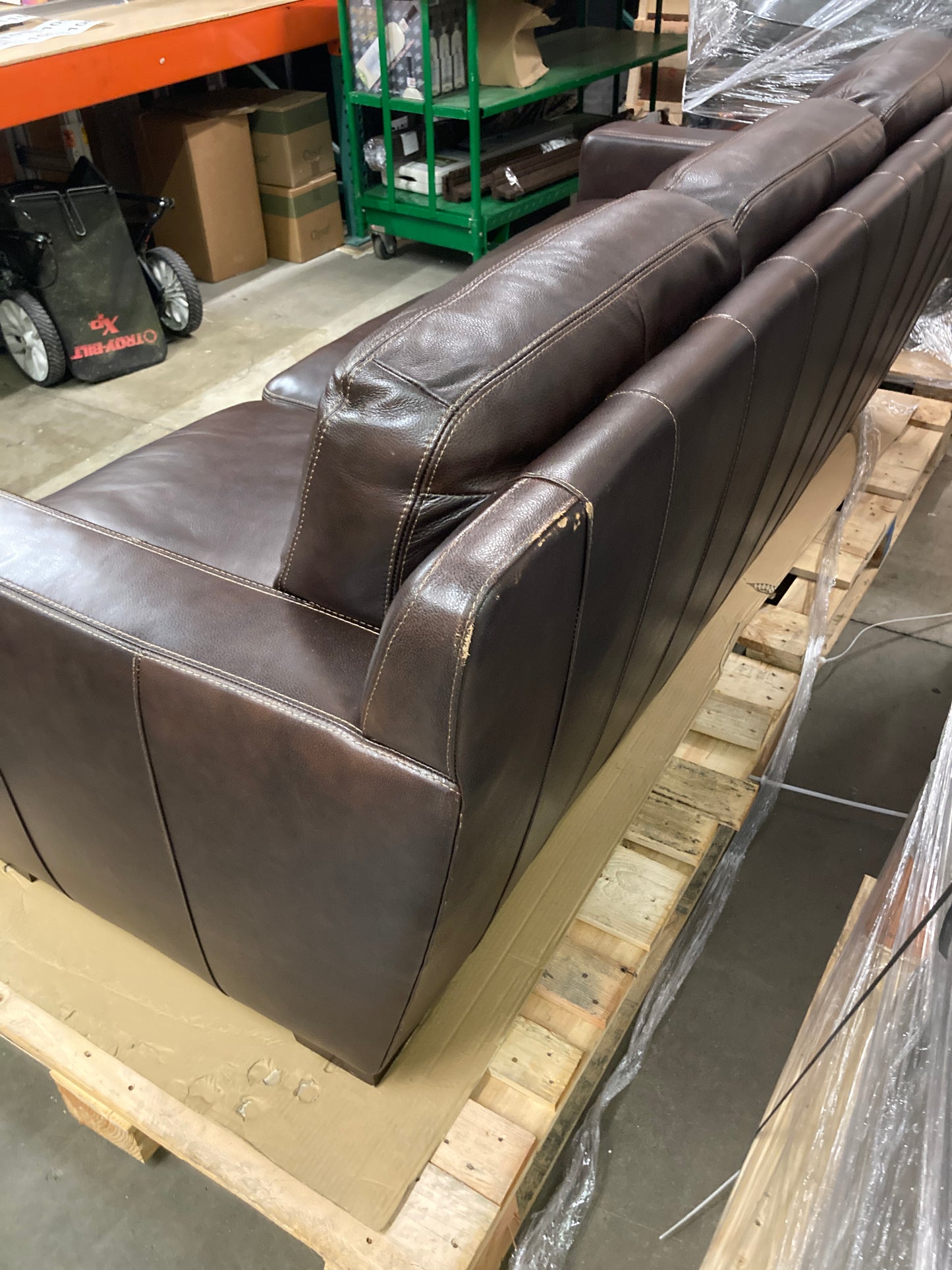 Costco - Chanton Leather Sofa - Retail $1499