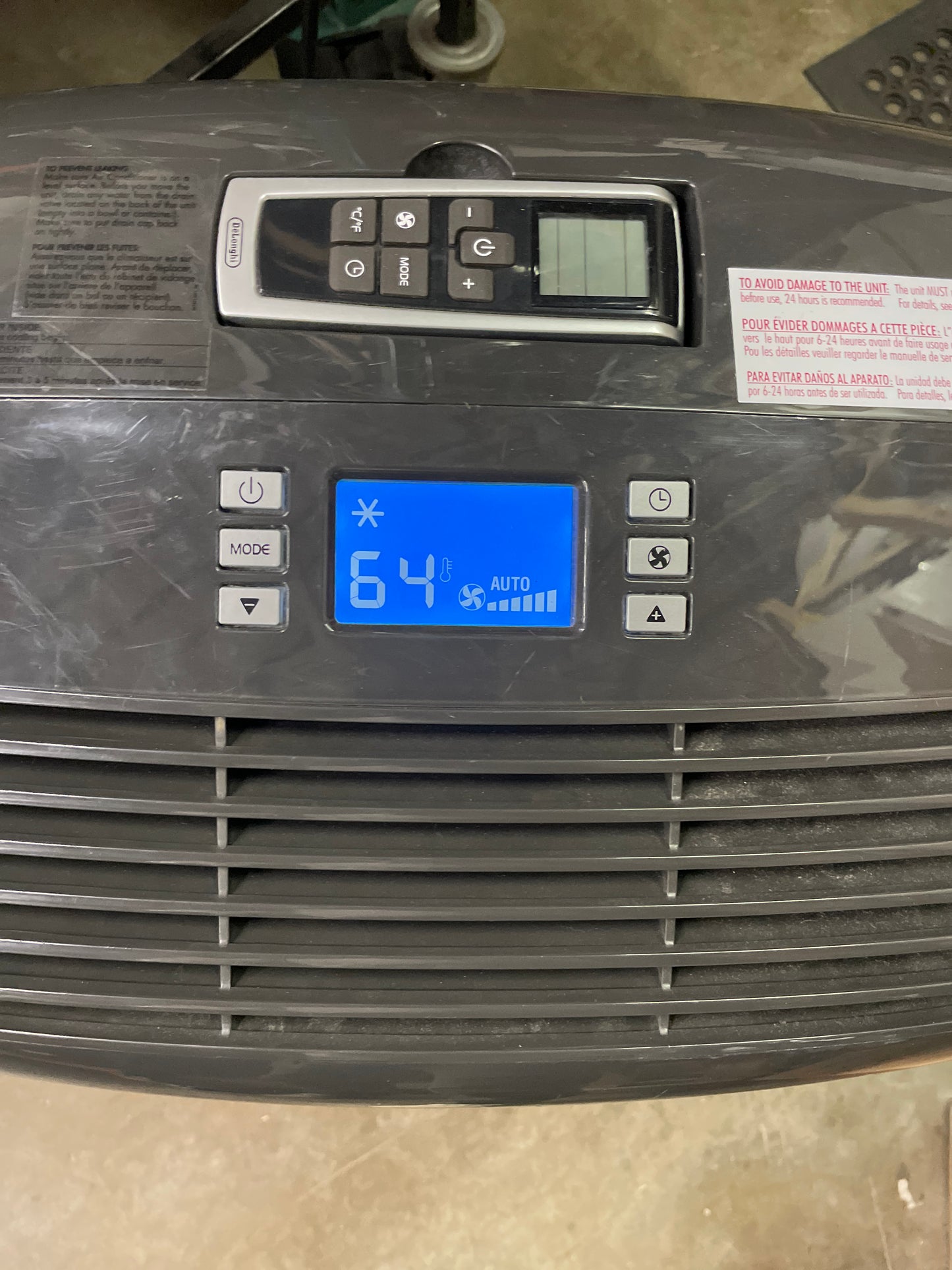 Costco Delonghi Pacan 12.5K BTU Portable AC  Model# 125HPEKC - Retail $399