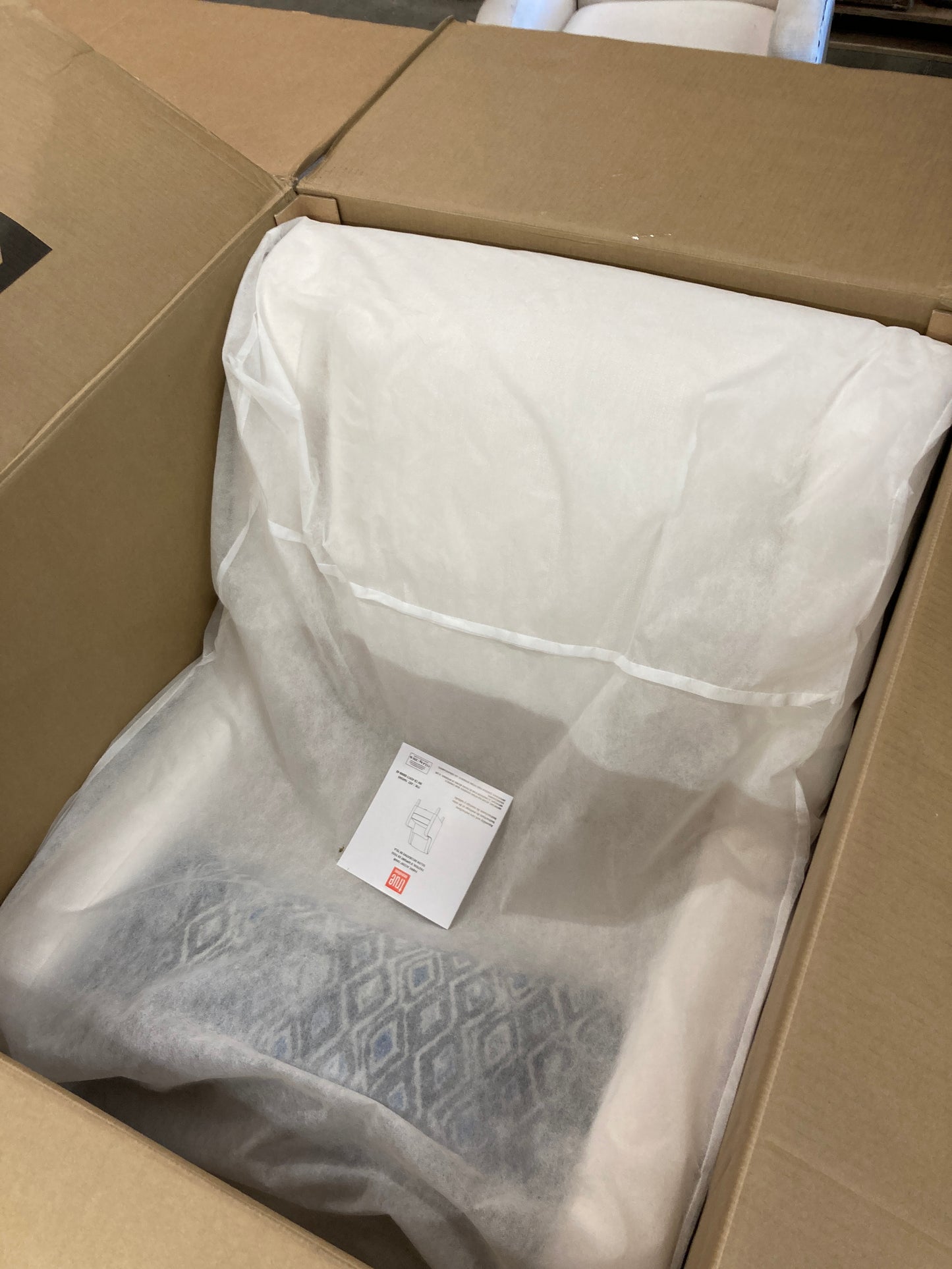 NEW in Box - Costco - True Innovations Mila Fabric Accent Chair - Retail $349