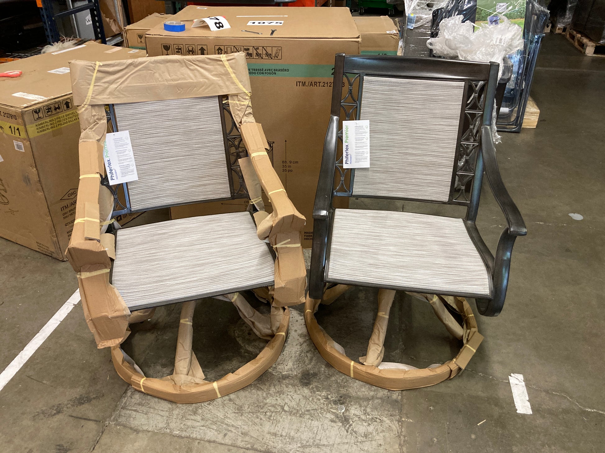 Costco - Agio Kimberling Swivel Rocker Outdoor Chairs 2-pack - Retail $549 Default Title