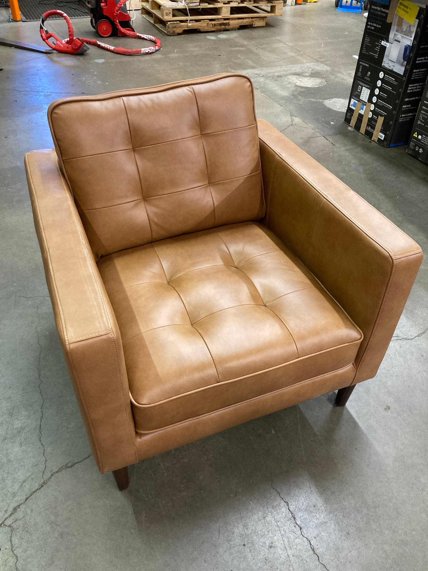 Costco - Harstine Leather Chair - Retail $499 Default Title