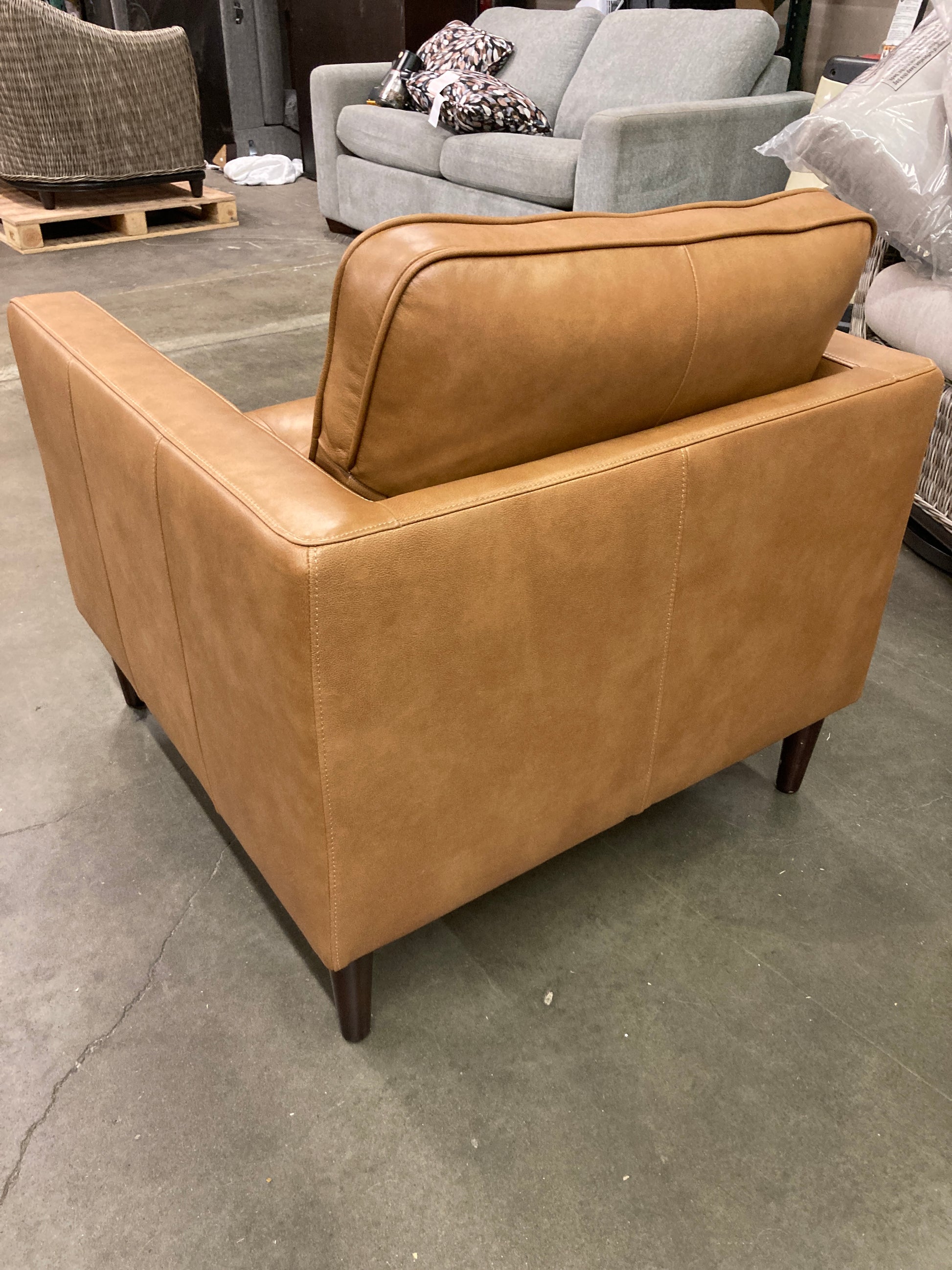 Costco - Harstine Leather Chair - Retail $499 Default Title