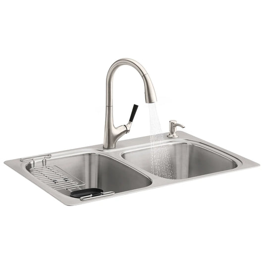 NEW - Kohler Stainless Steel Sink
