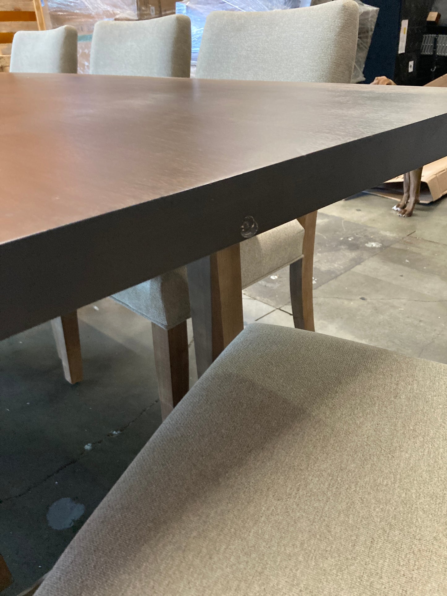 Costco - Live Edge Ellery Park 9-piece Dining Set - Retail $1499 Default Title