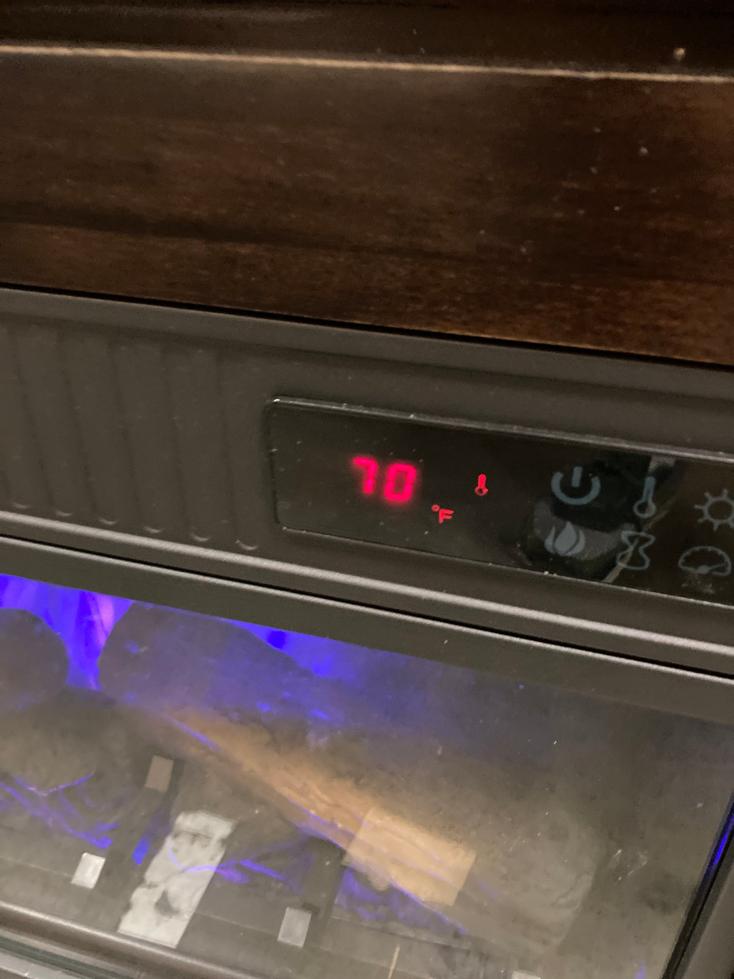 Costco - Tresanti Mayson TV Console with ClassicFlame CoolGlow 2-in-1 Electric Fireplace and Fan - Retail $599 Default Title