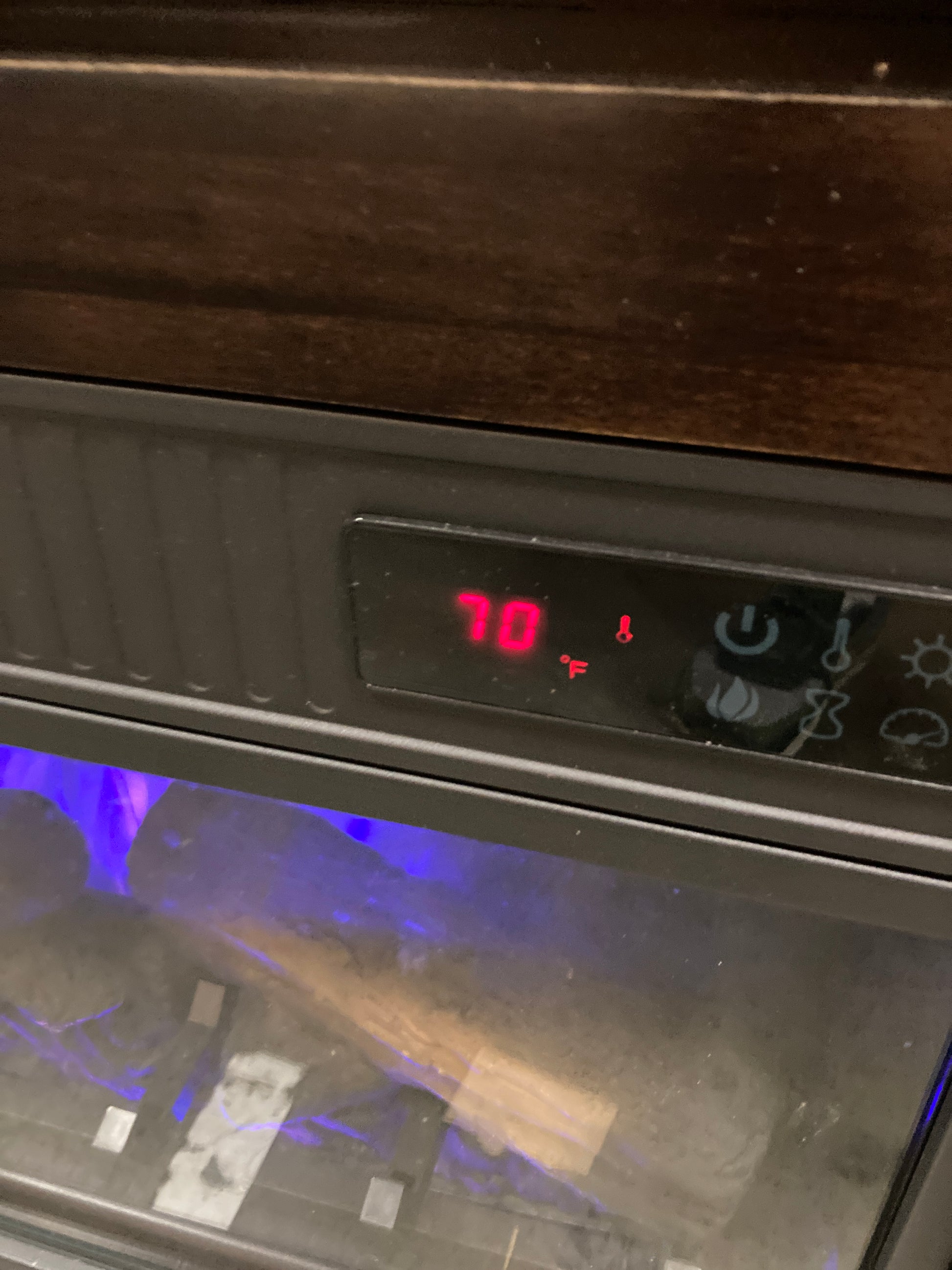 Costco - Tresanti Mayson TV Console with ClassicFlame CoolGlow 2-in-1 Electric Fireplace and Fan - Retail $599 Default Title