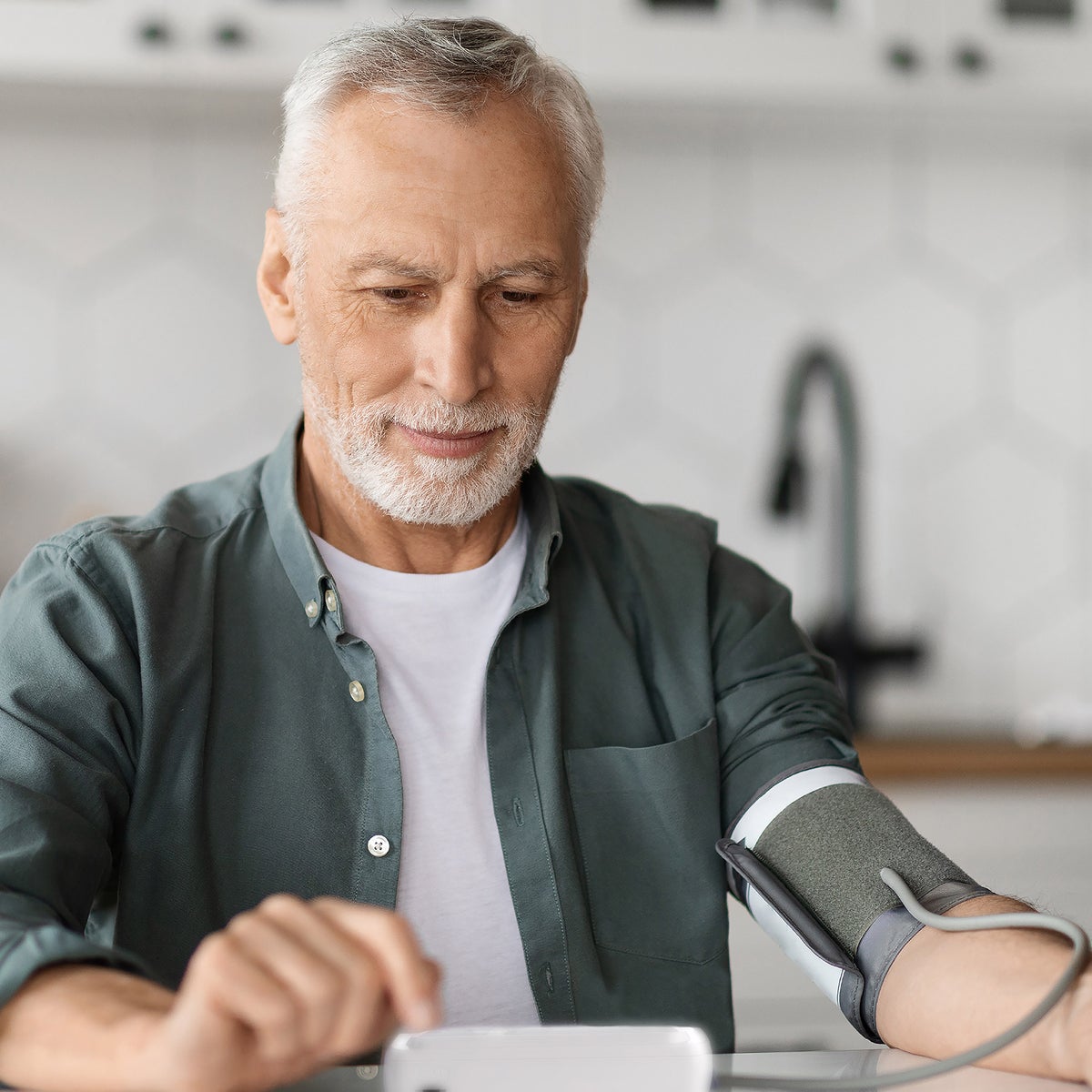 A&D Medical Upper Arm Blood Pressure Monitor with AccuFit Plus Cuff