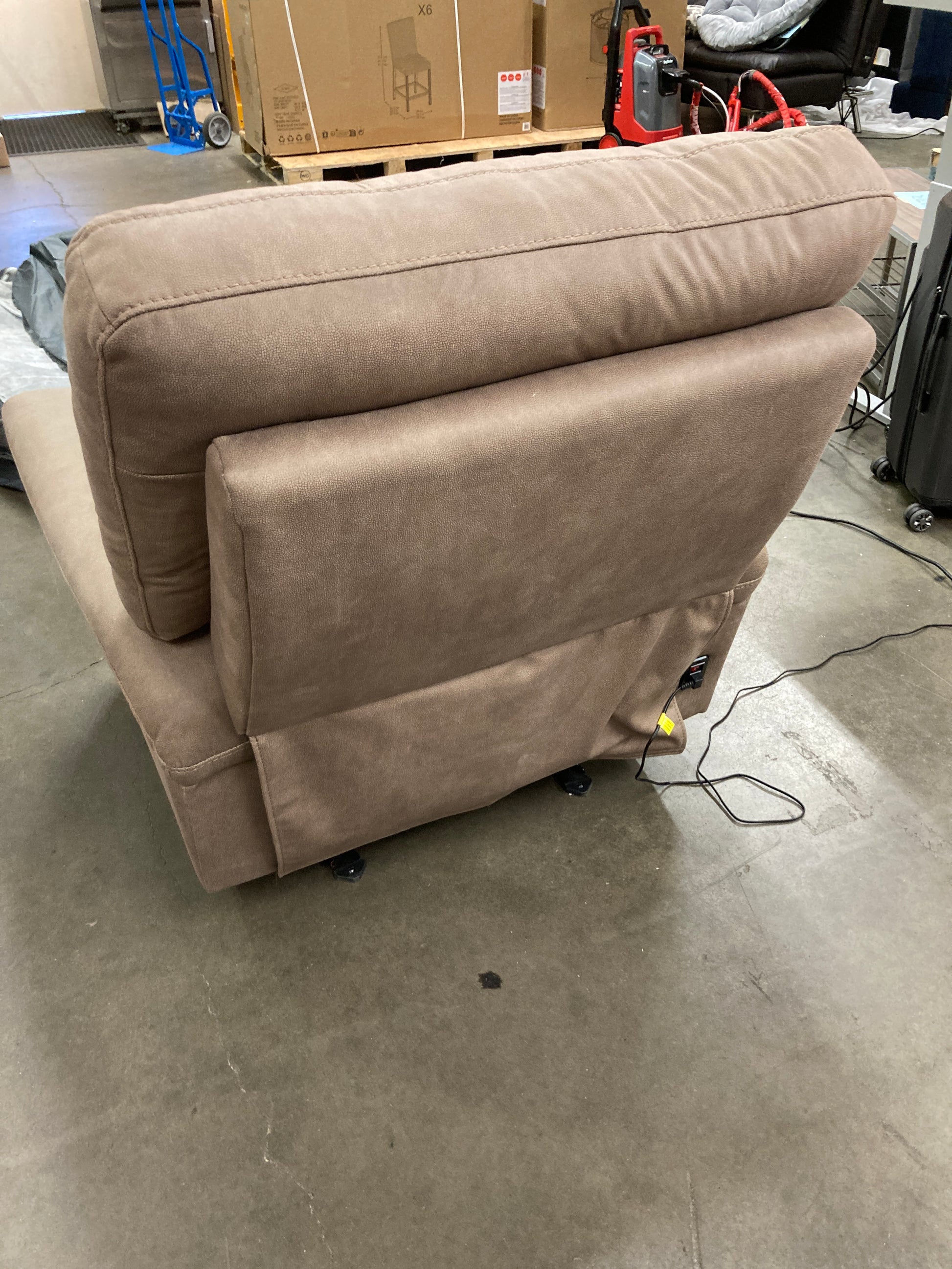 Costco - Barcalounger Fabric Power Glider Recliner with Power Headrest - Retail $399 Default Title