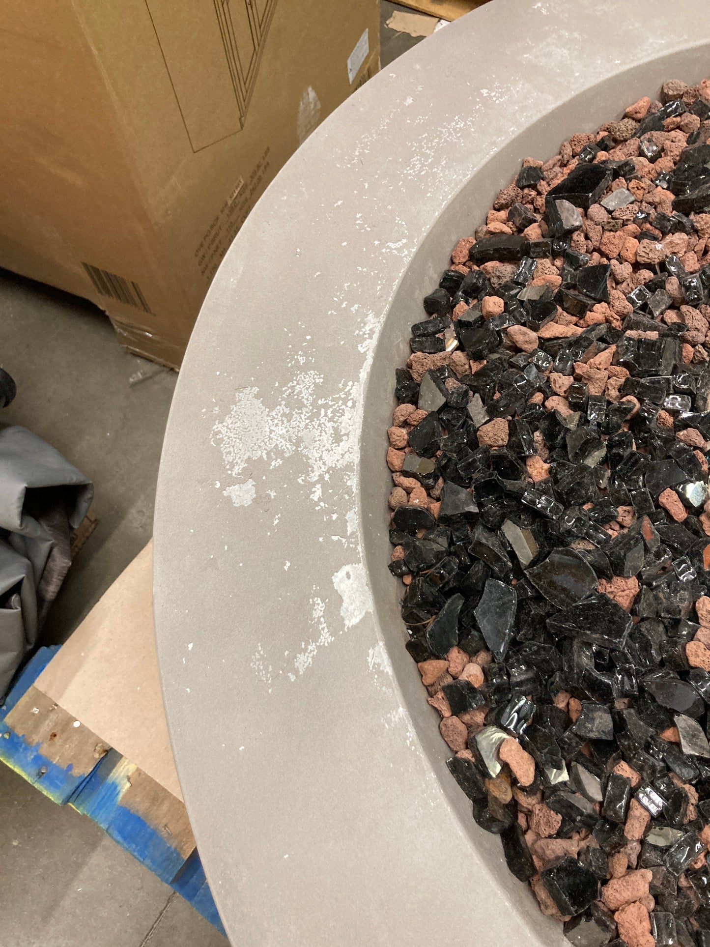 Costco - Faux Concrete Gas Fire Pit - Retail $449 Default Title