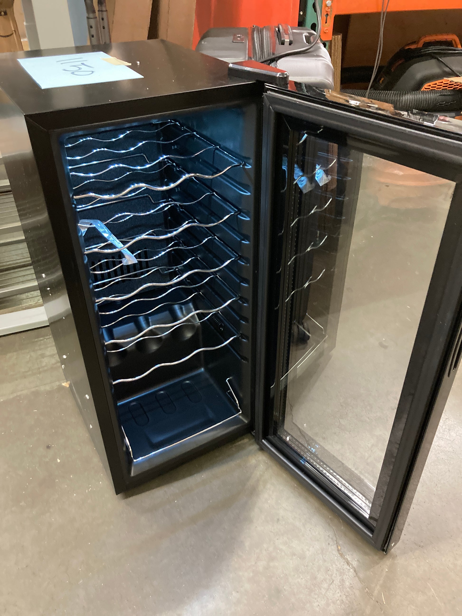 Wine Enthusiast 18 Bottle Single Zone Compressor Wine Cooler - Retail $349 Default Title