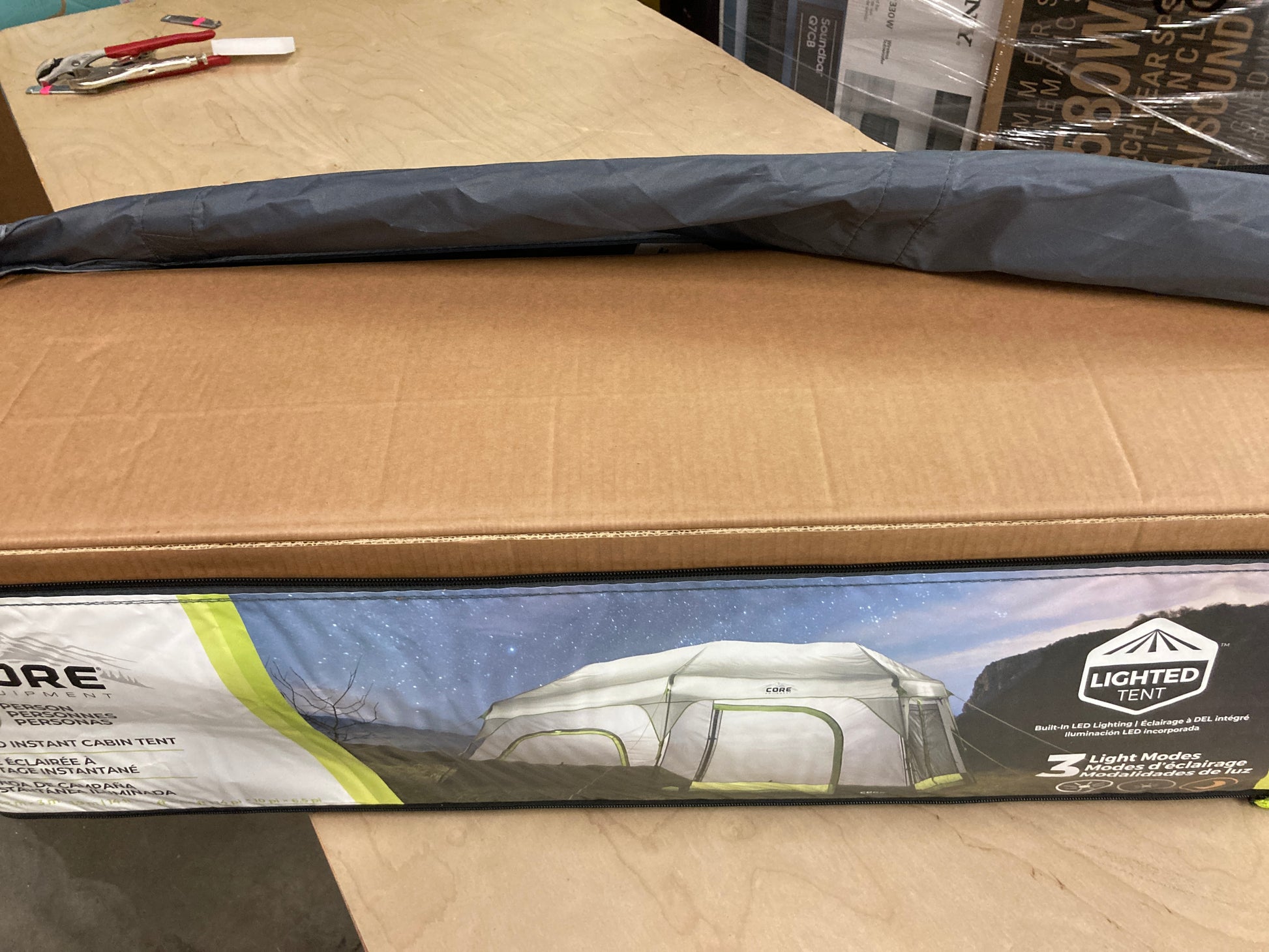 Costco - CORE 10-Person Lighted Instant Cabin Tent - Retail $269 Default Title