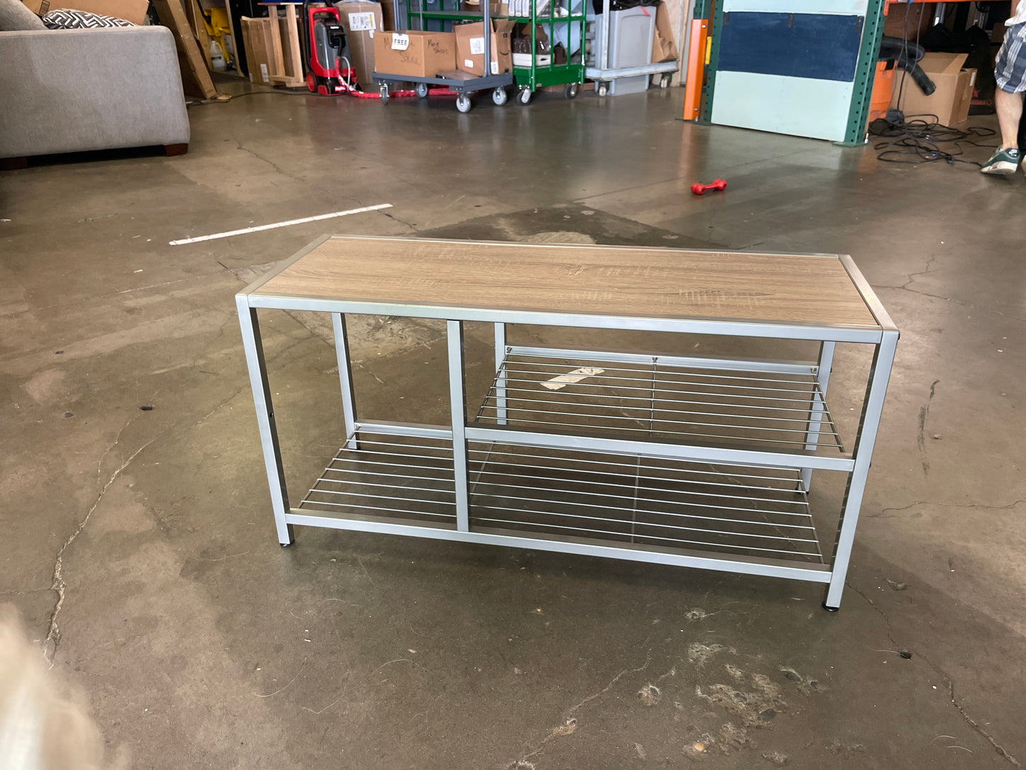 Costco - Trinity Shoe Bench with Boot Storage - Retail $59 Default Title