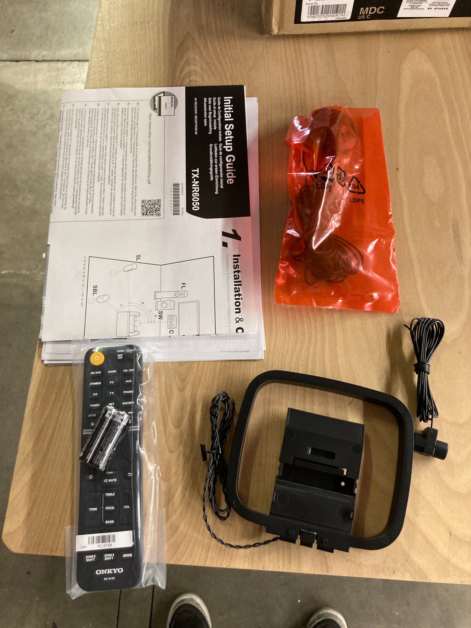 Onkyo TX-NR6050 7.2-Channel AV Receiver - Retail $499 Default Title