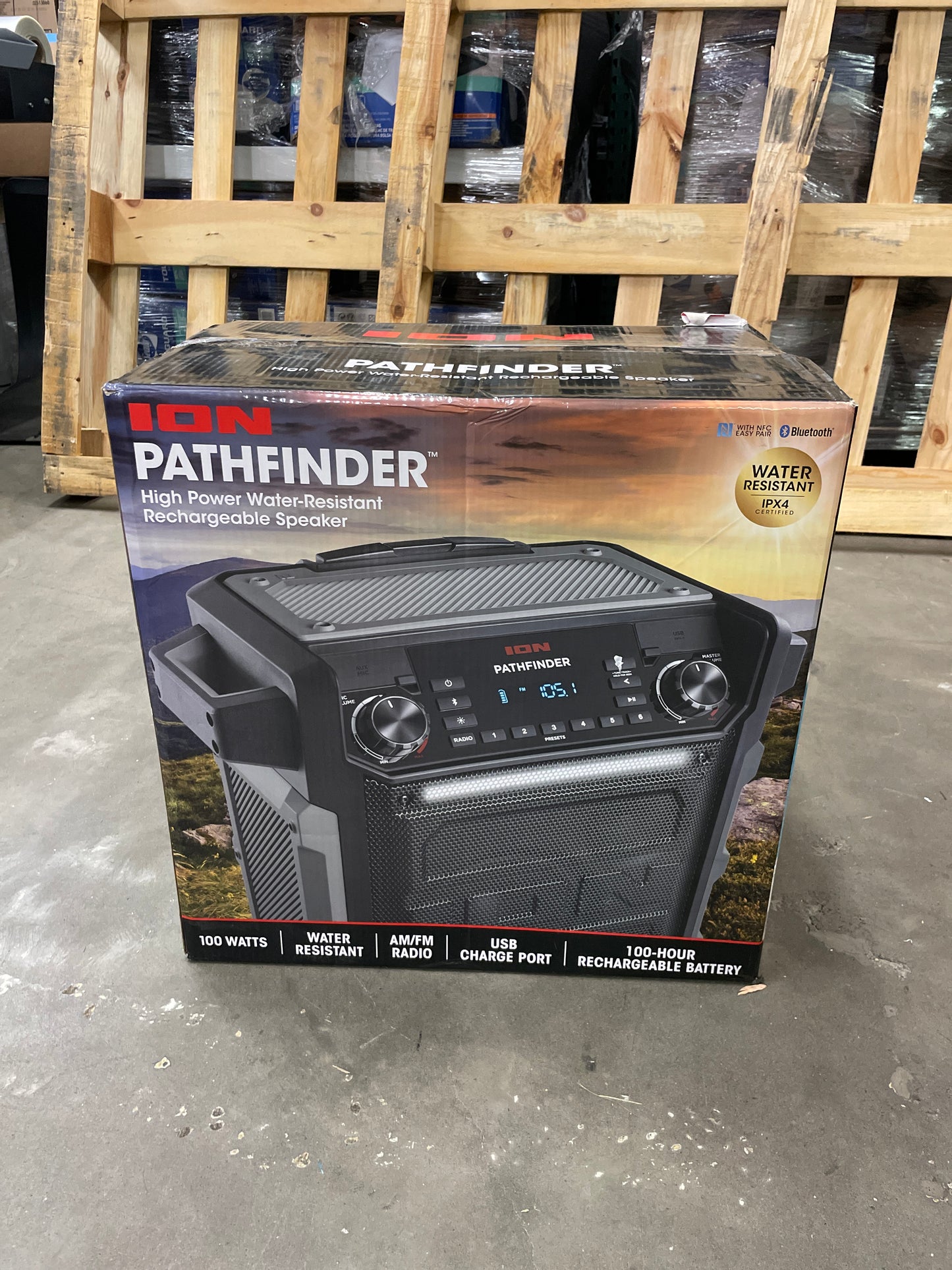 ION Pathfinder Rugged Bluetooth Speaker - Retail $149 Default Title