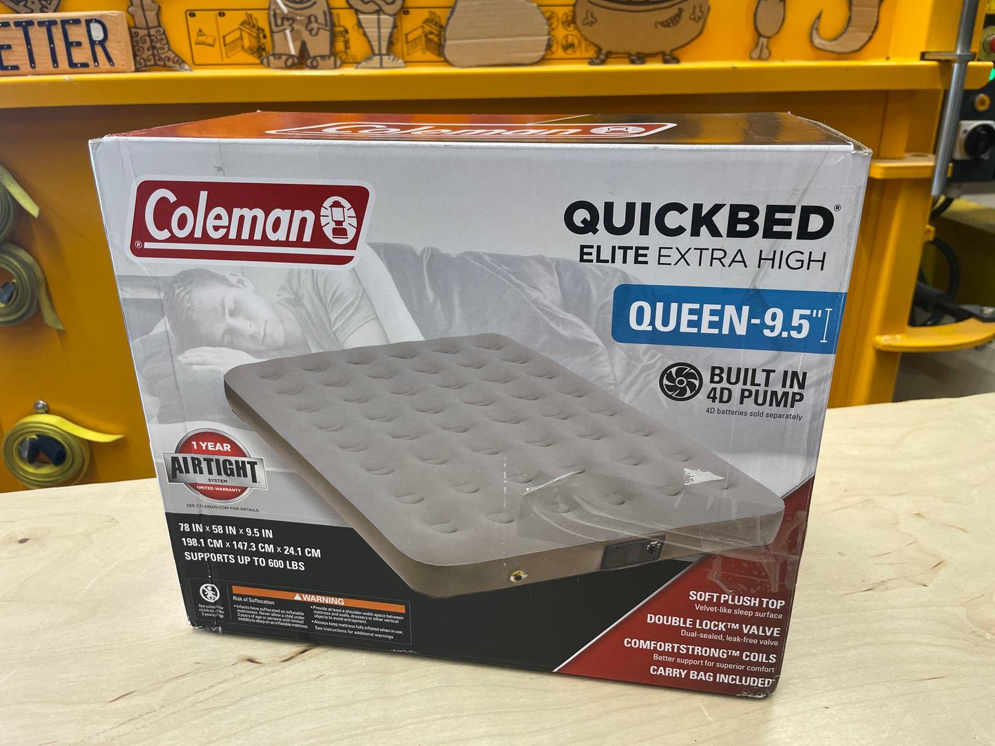 Coleman Quickbed Elite Extra High Airbed Default Title