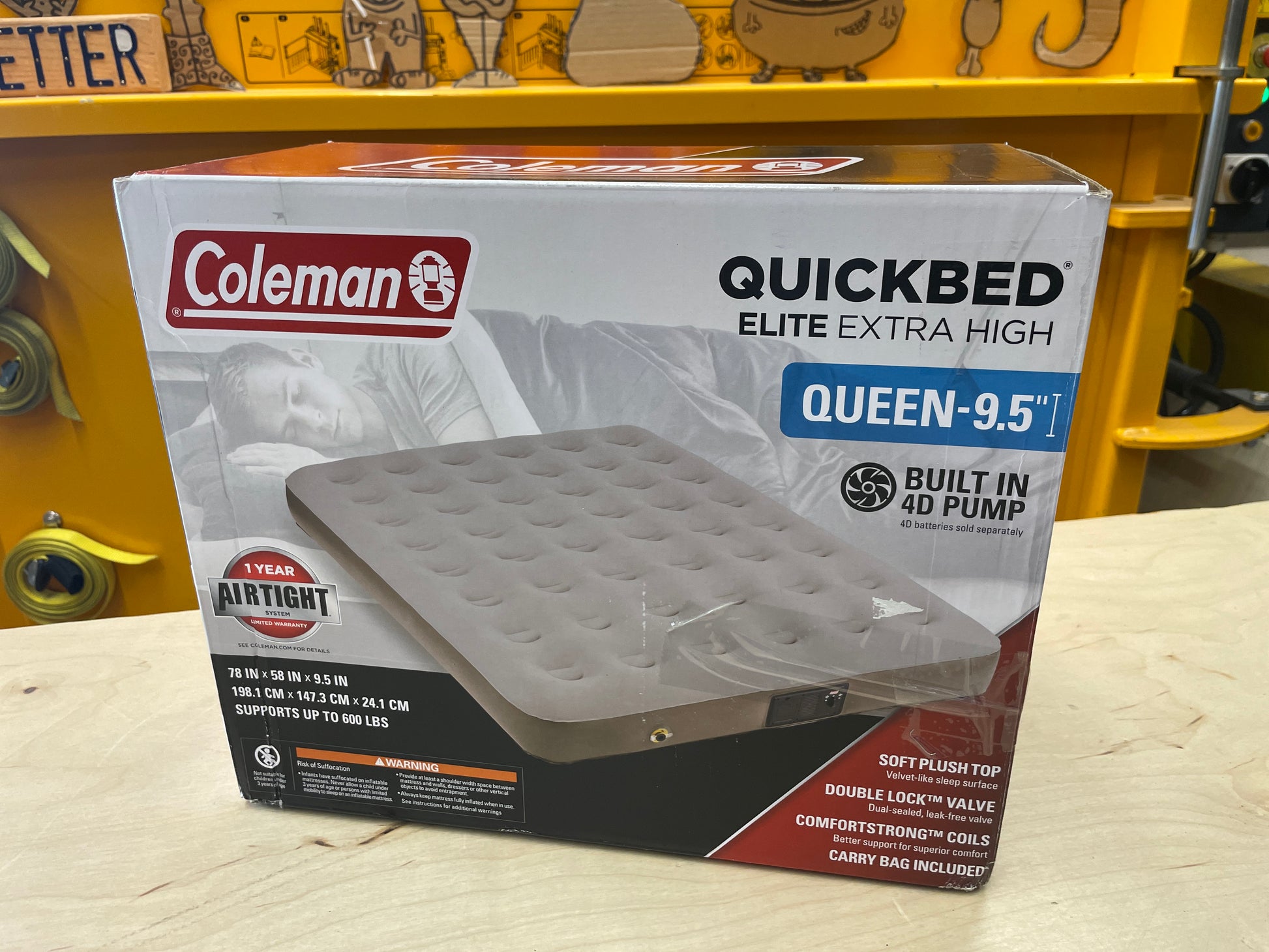 Coleman Quickbed Elite Extra High Airbed Default Title
