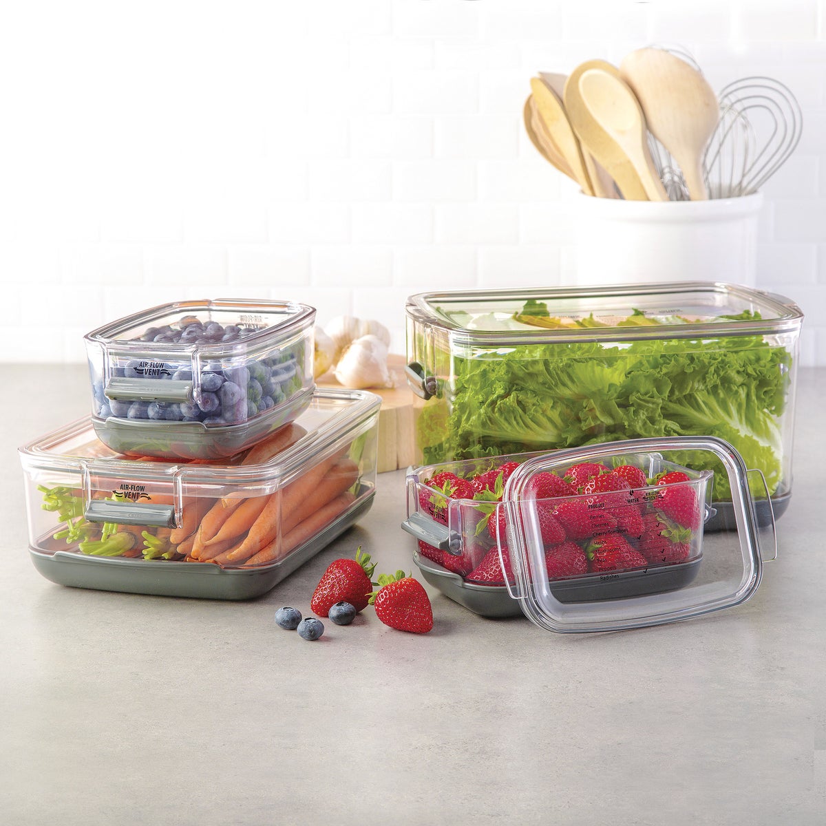 ProKeeper 4-piece Fresh Produce Keeper Set