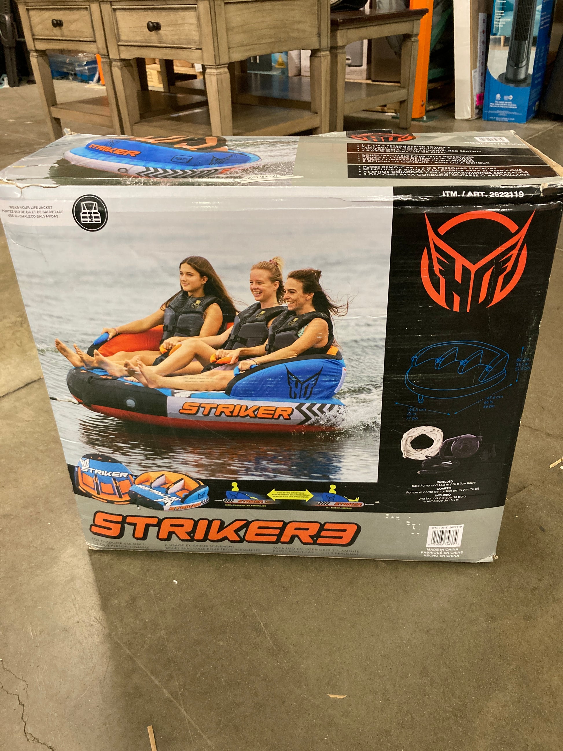Costco - HO Sports Striker 3 Towable -Retail $229 Default Title