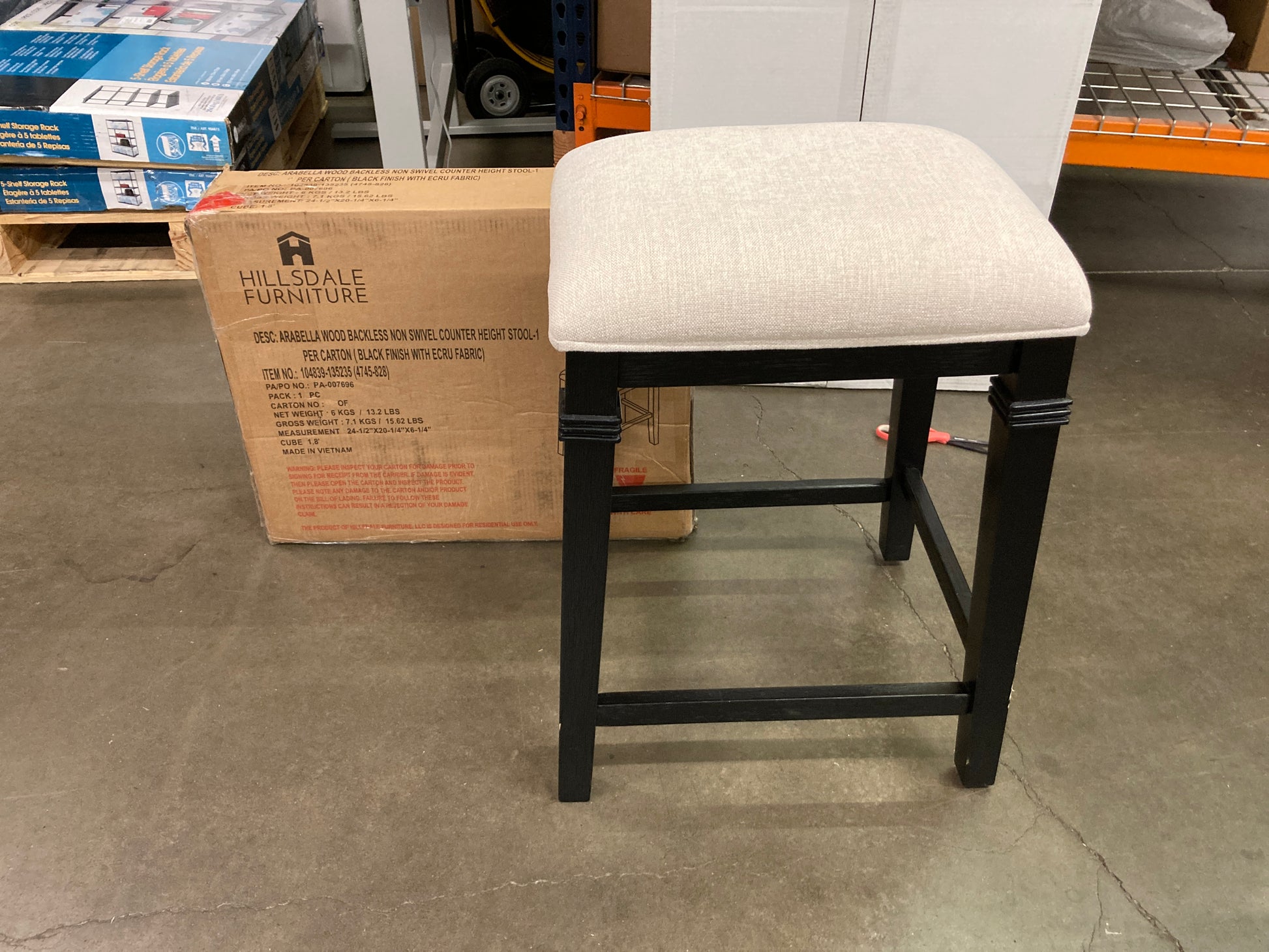 NAYLOR COUNTER STOOL @P Default Title