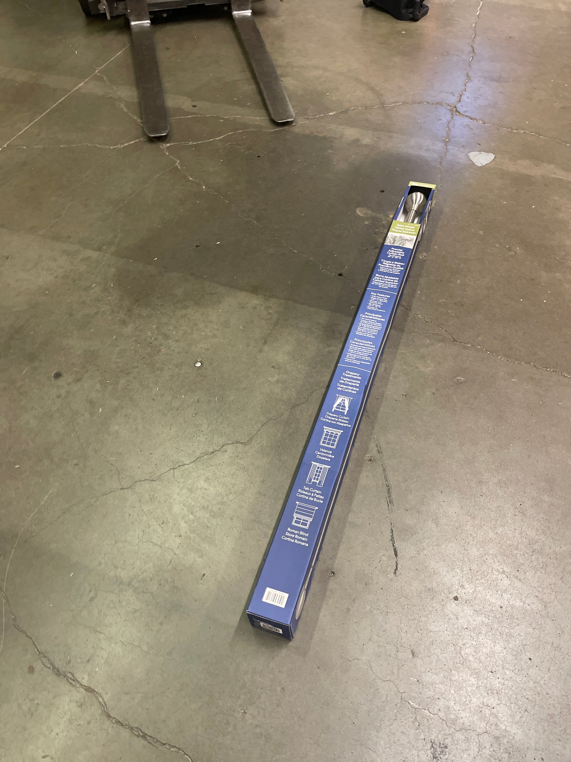 EVERGREEN ADJ CURTAIN ROD Default Title