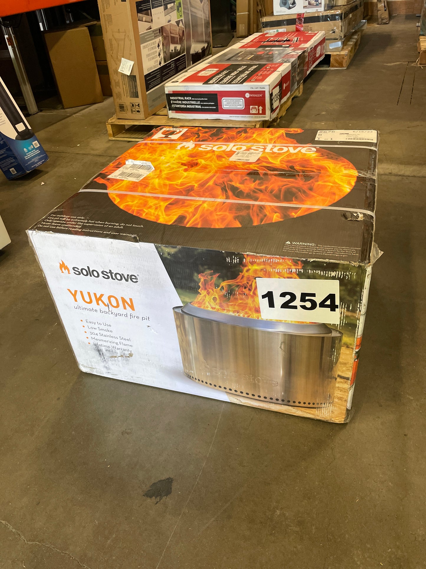 Solo Stove Yukon Stainless Steel Fire Pit - Retail $380 Default Title