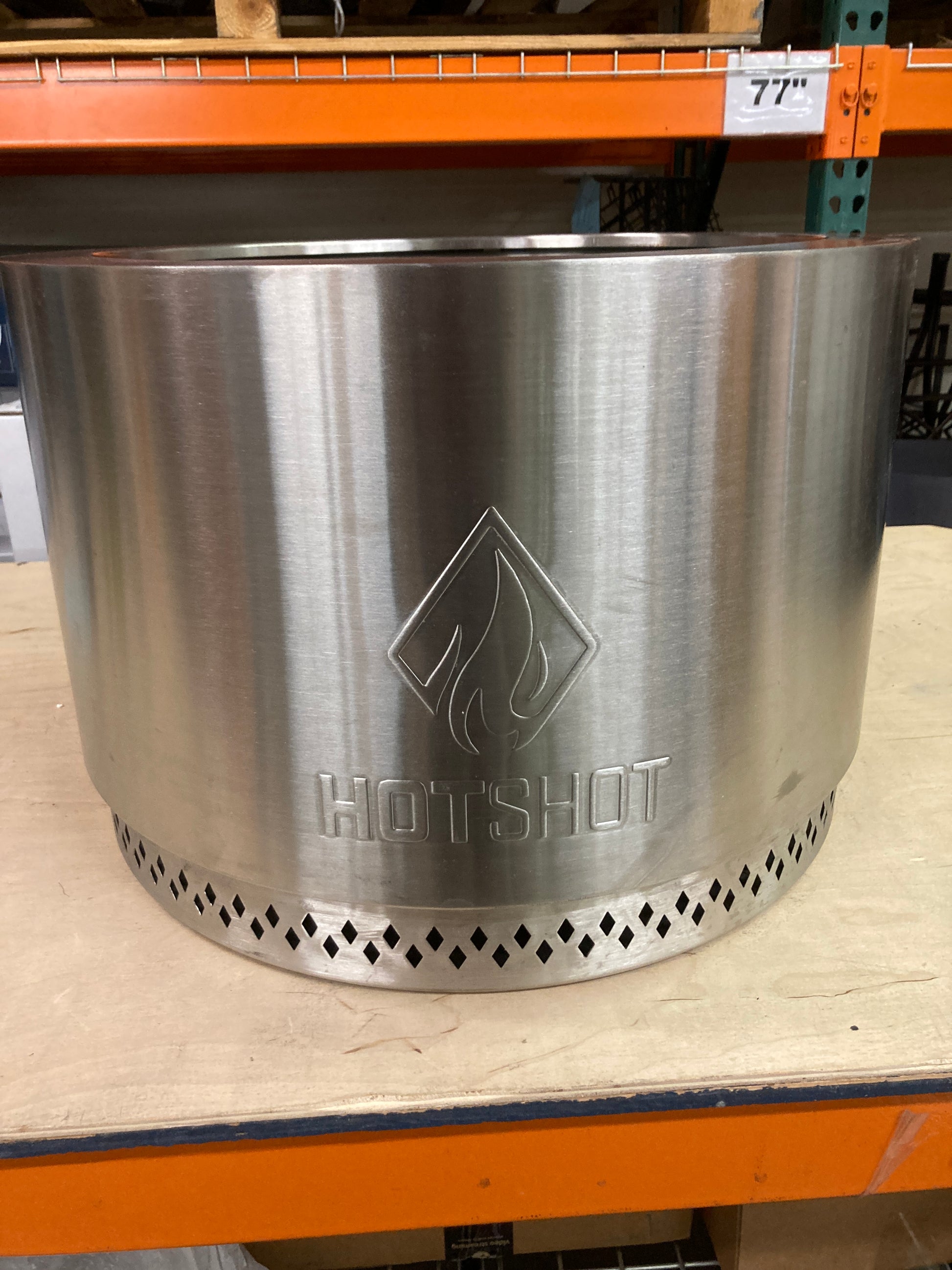 Costco - HotShot 22" Wood Burning Fire Pit & Grill with Cover and Accessories - Retail $299 Default Title