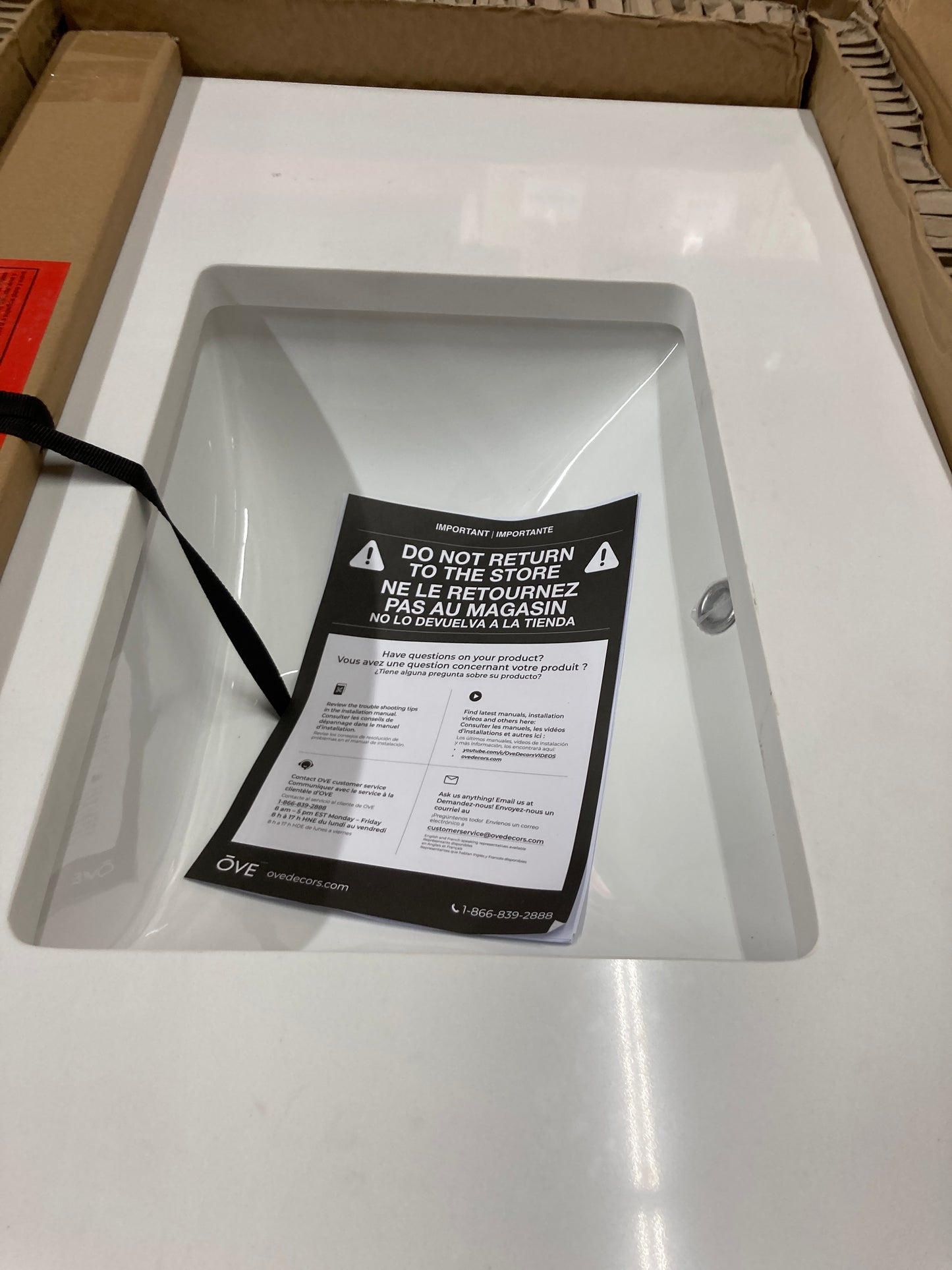 Costco - OVE Lourdes 36" Vanity - Retail $589 Default Title