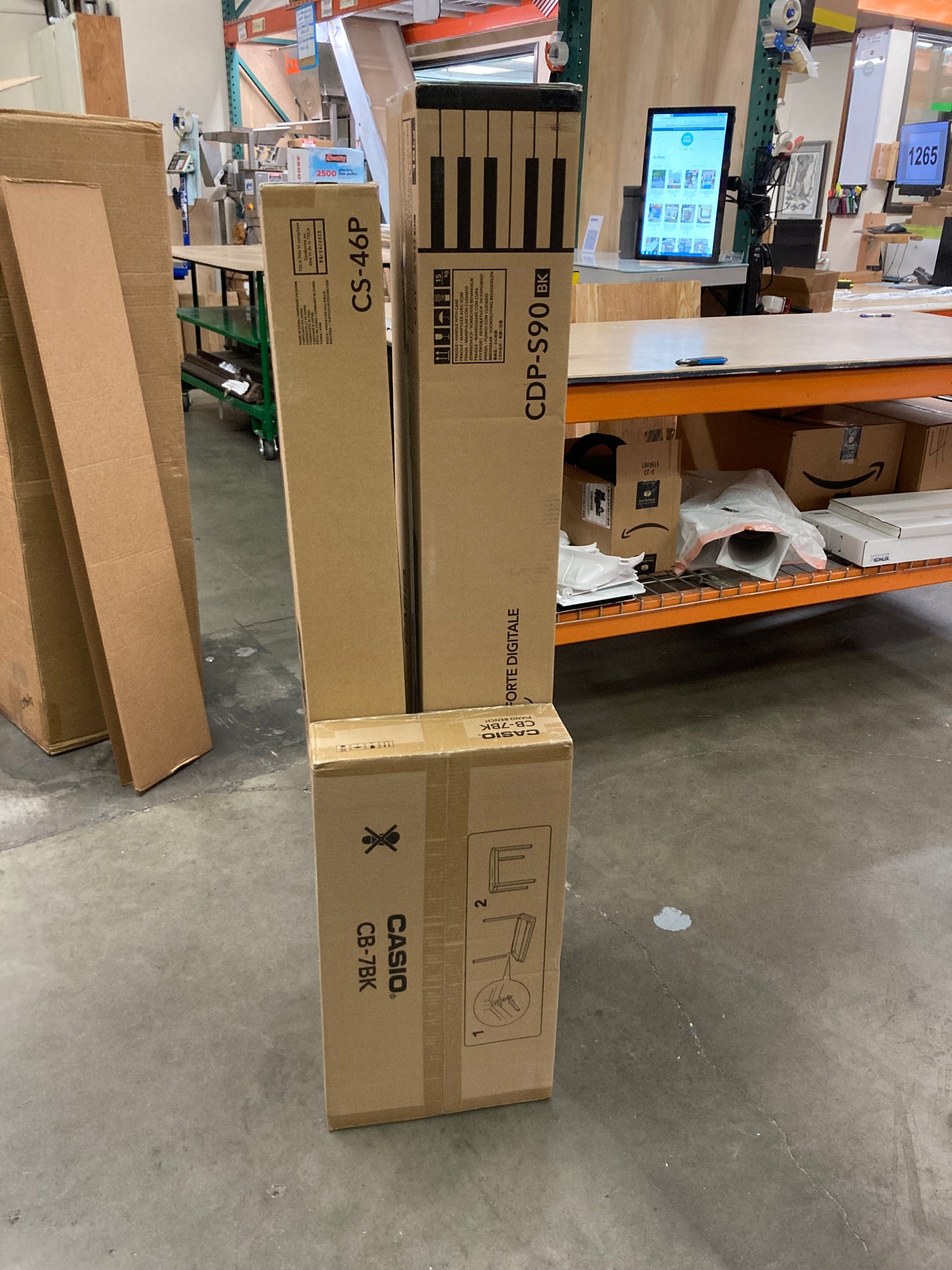 Casio CDP-S90 88-key Digital Piano Bundle - Retail $599 Default Title