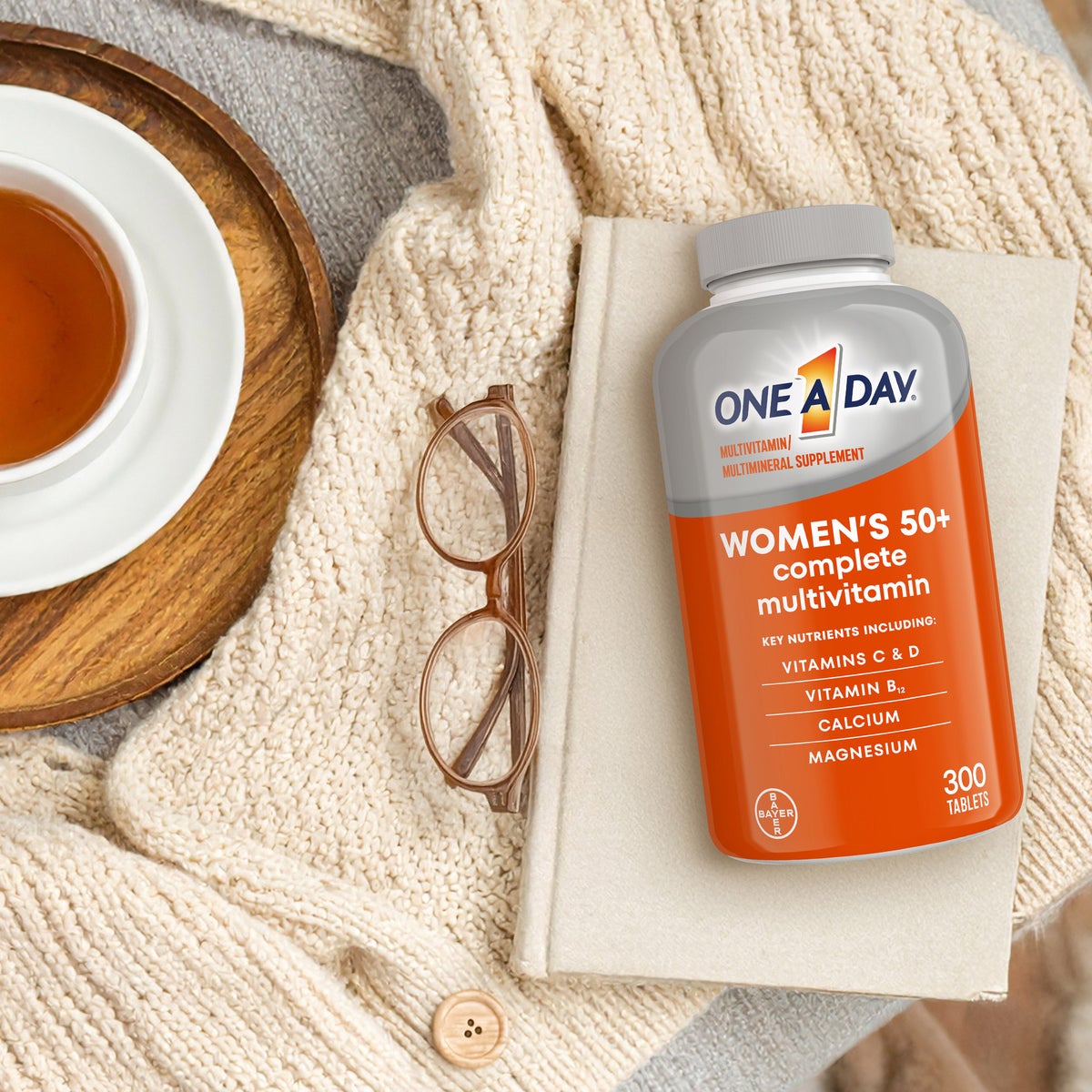 NEW - One A Day Women's 50+ Healthy Advantage Multivitamin, 300 Tablets