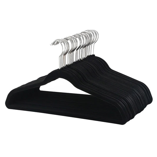 Flocked Hangers - 50 Pack