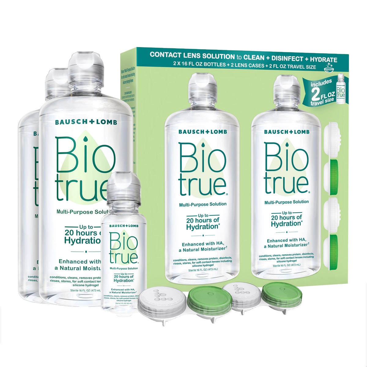 NEW - Biotrue Multi-Purpose Solution, 34 Ounces
