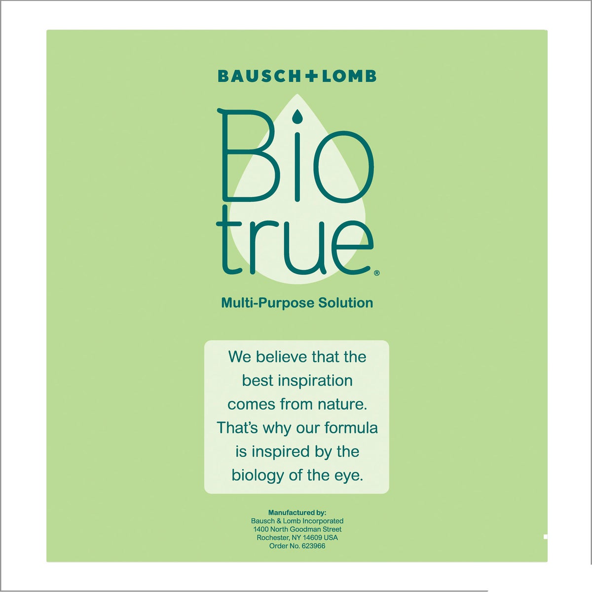 NEW - Biotrue Multi-Purpose Solution, 34 Ounces