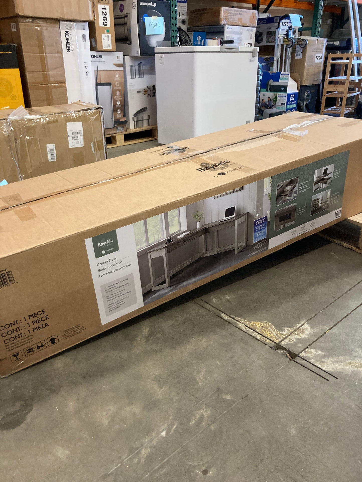 EVELYN MAE CORNER DESK Default Title