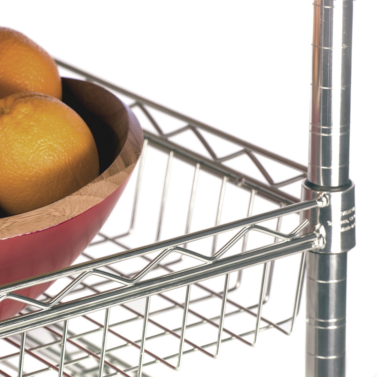 NEW - Seville Classics Stainless Steel Kitchen Cart
