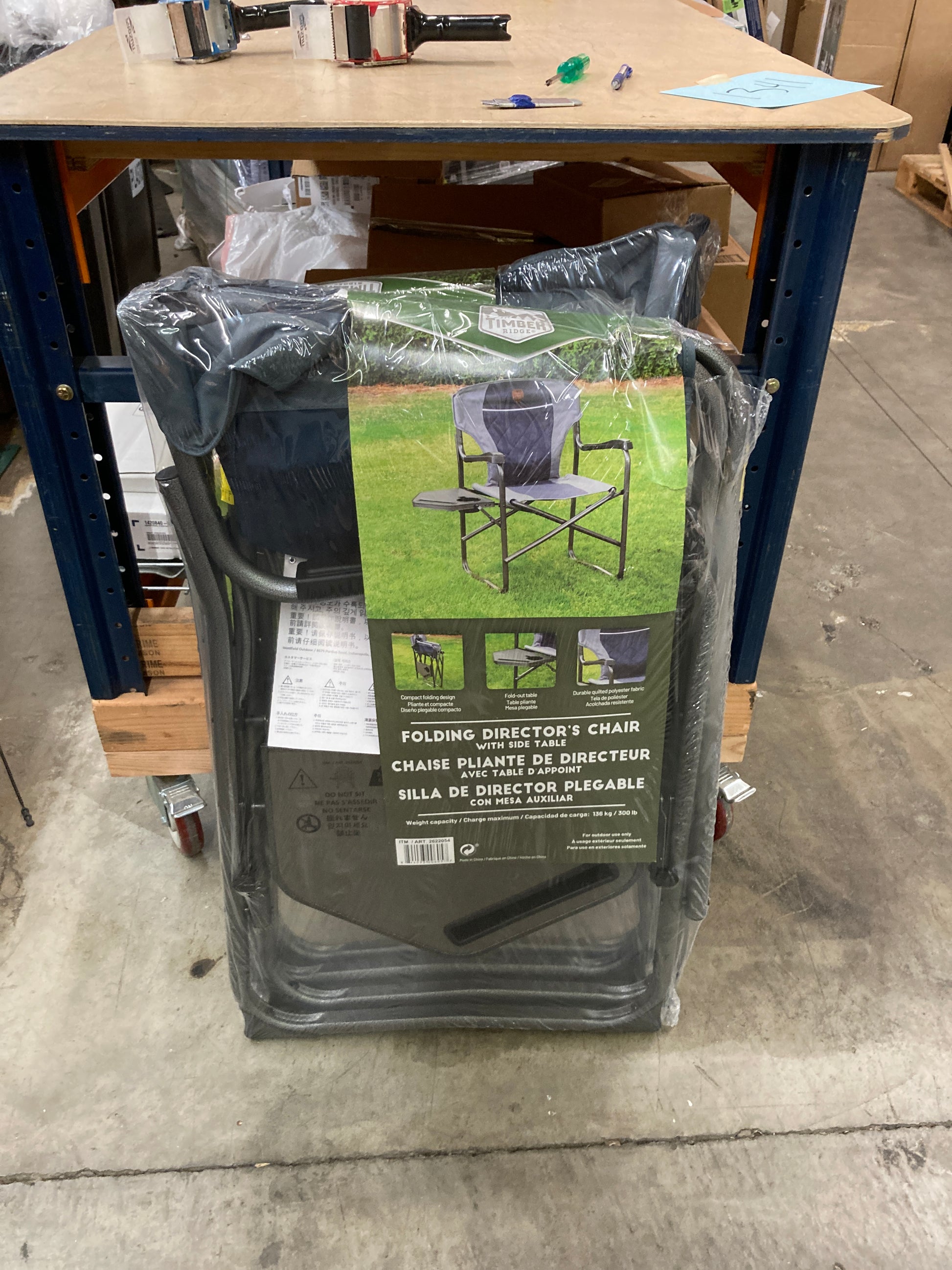 Costco - Timber Ridge Folding Director's Chair - Retail $49 Default Title