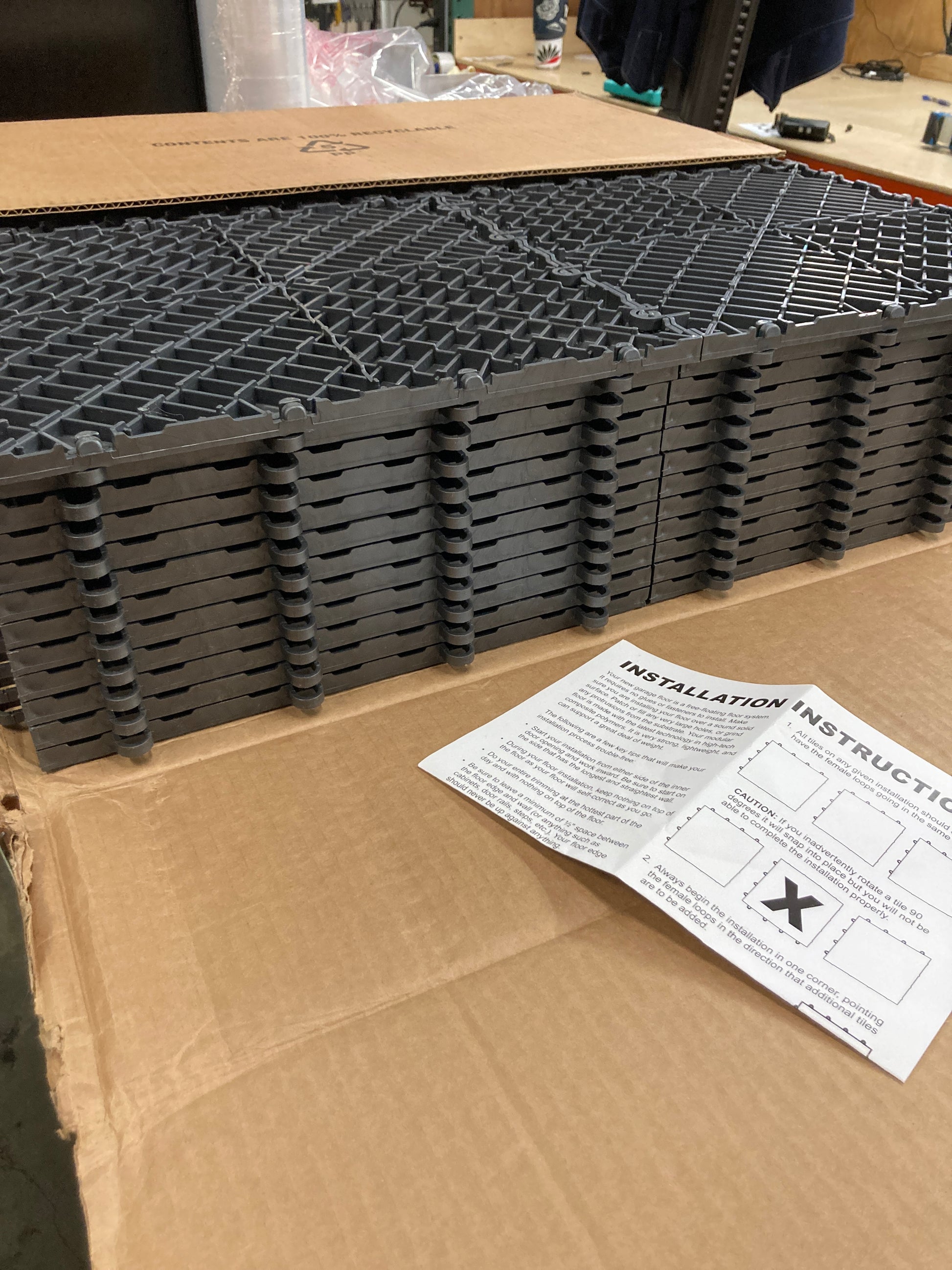 Supreme Garage Floor Tiles, 8-pack - Retail $86 Default Title