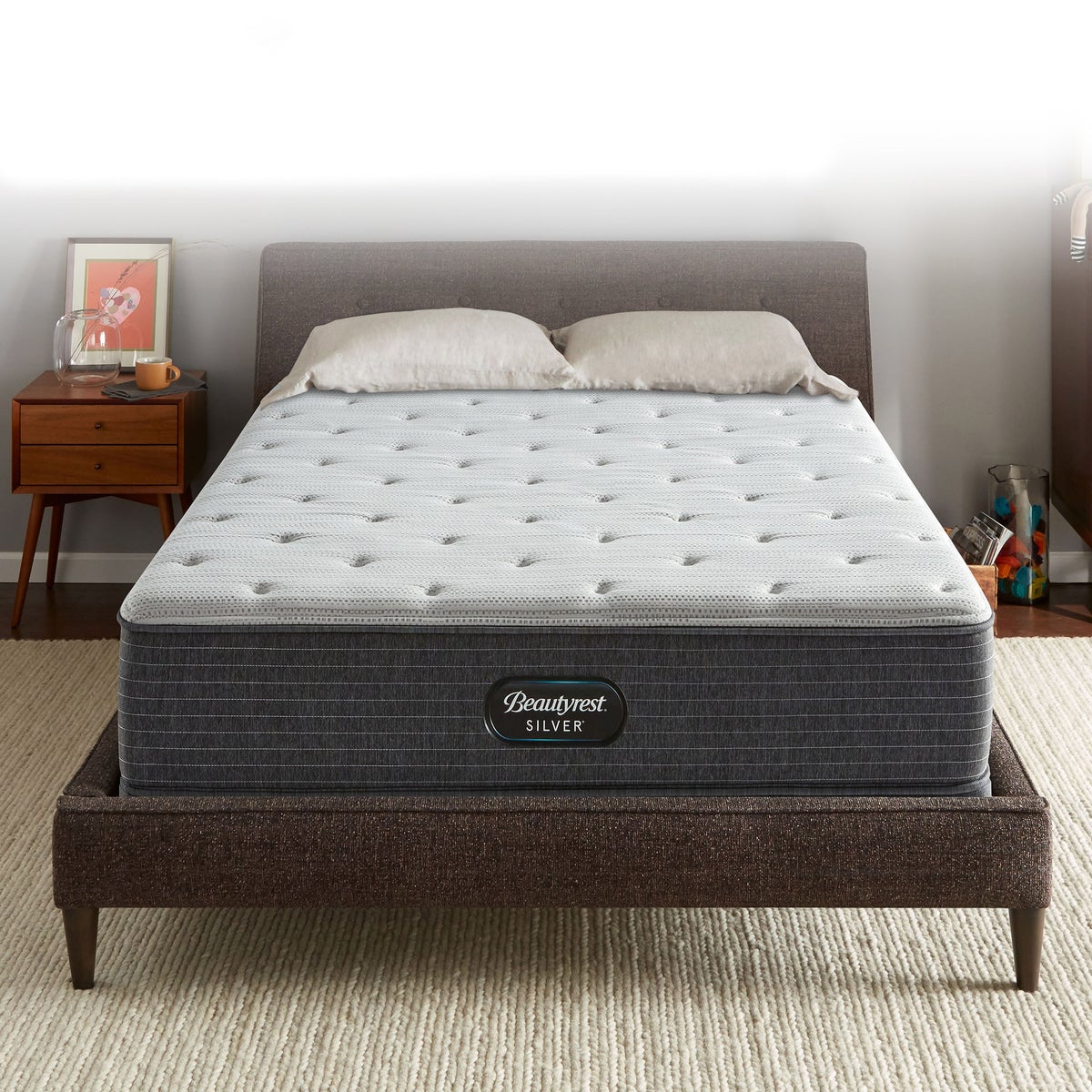 Beautyrest 12" Silver King Medium-Firm Mattress